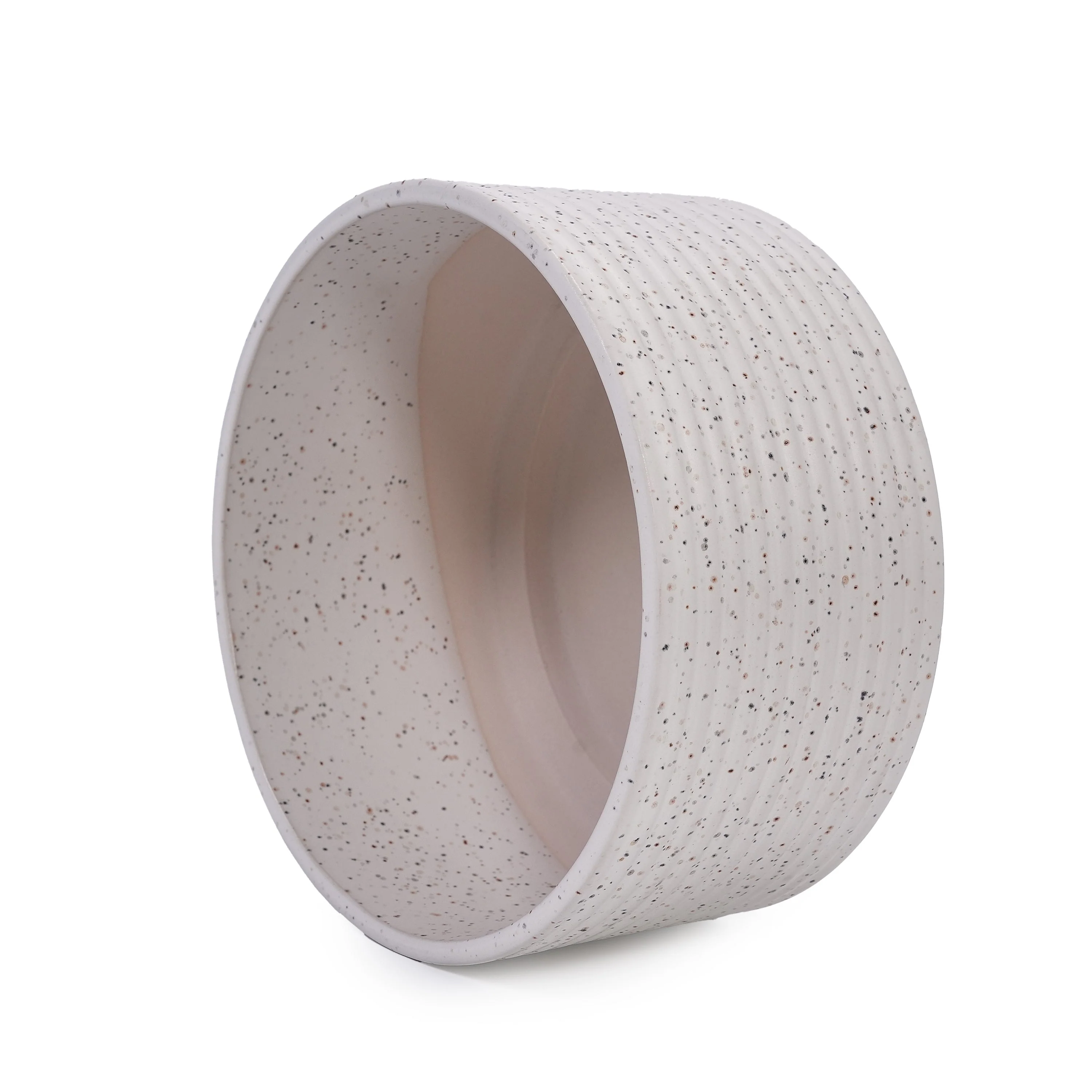 2 Pieces Ceramic Flowerpot, Modern Planter for Patio, Garden or Windowsills - Milk White - Image 10