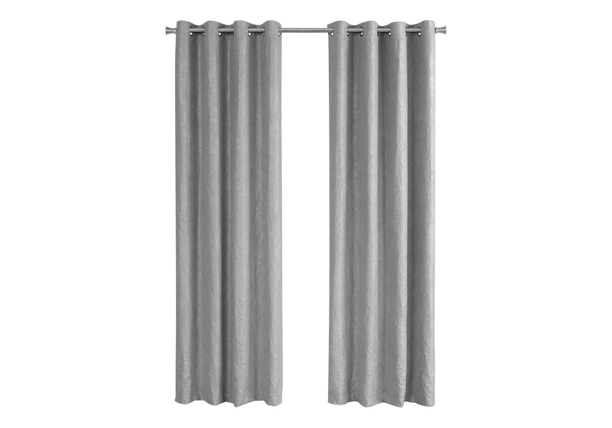 2 Pieces Set, Curtain Panel, Room Darkening, Grommet - Image 2
