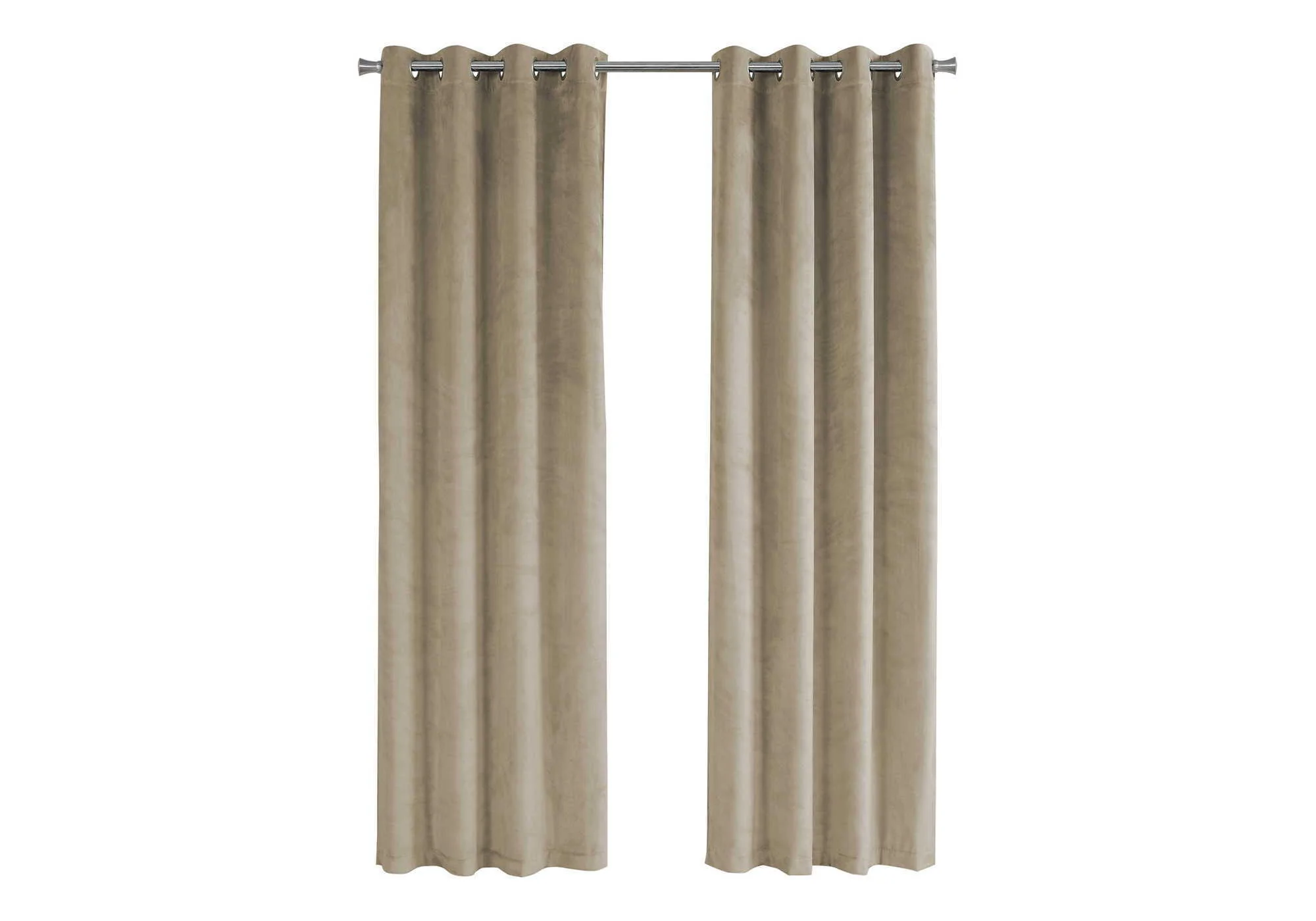 2 Pieces Set, Curtain Panel, Room Darkening, Grommet - Image 4