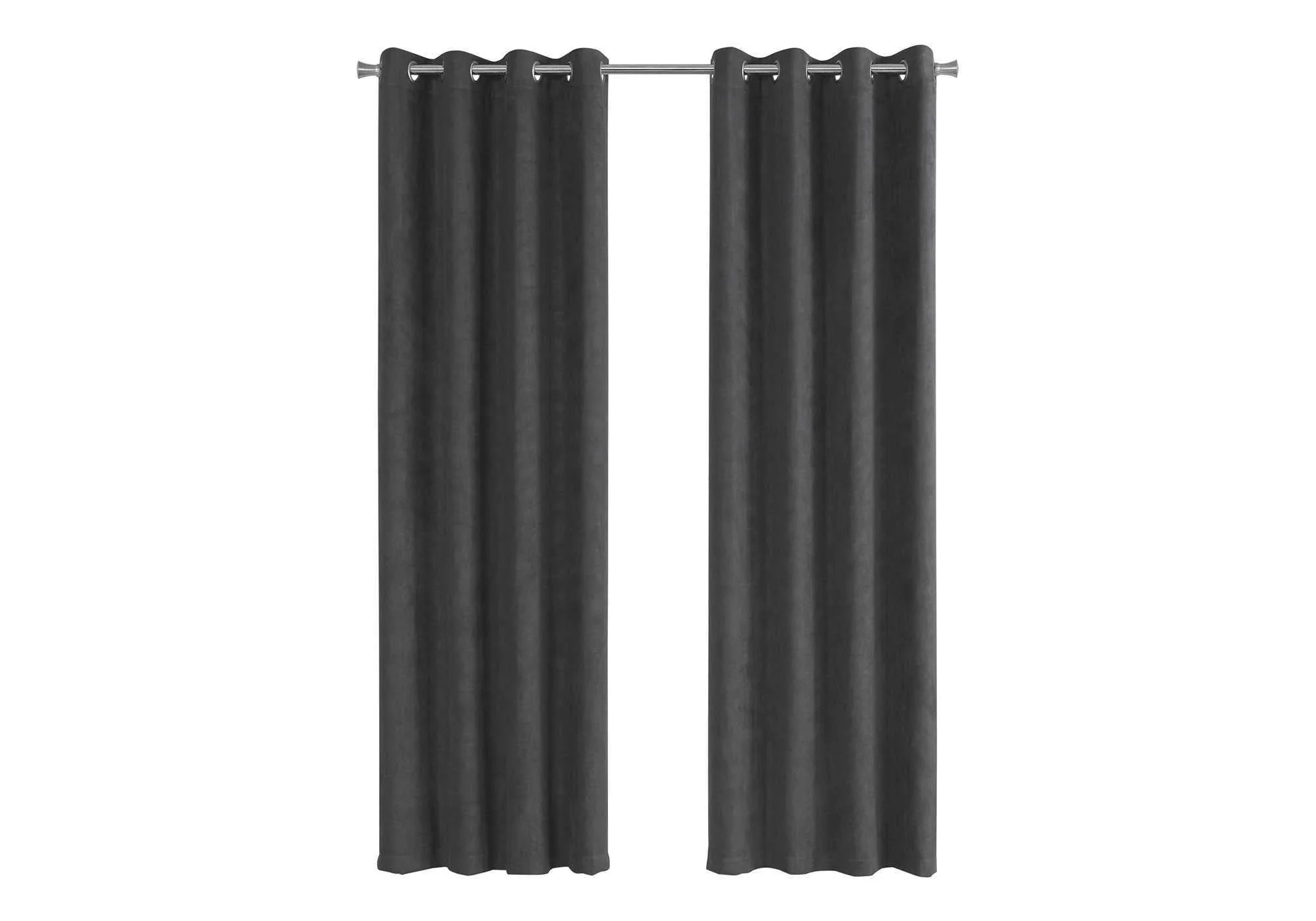 2 Pieces Set, Curtain Panel, Room Darkening, Grommet - Image 7