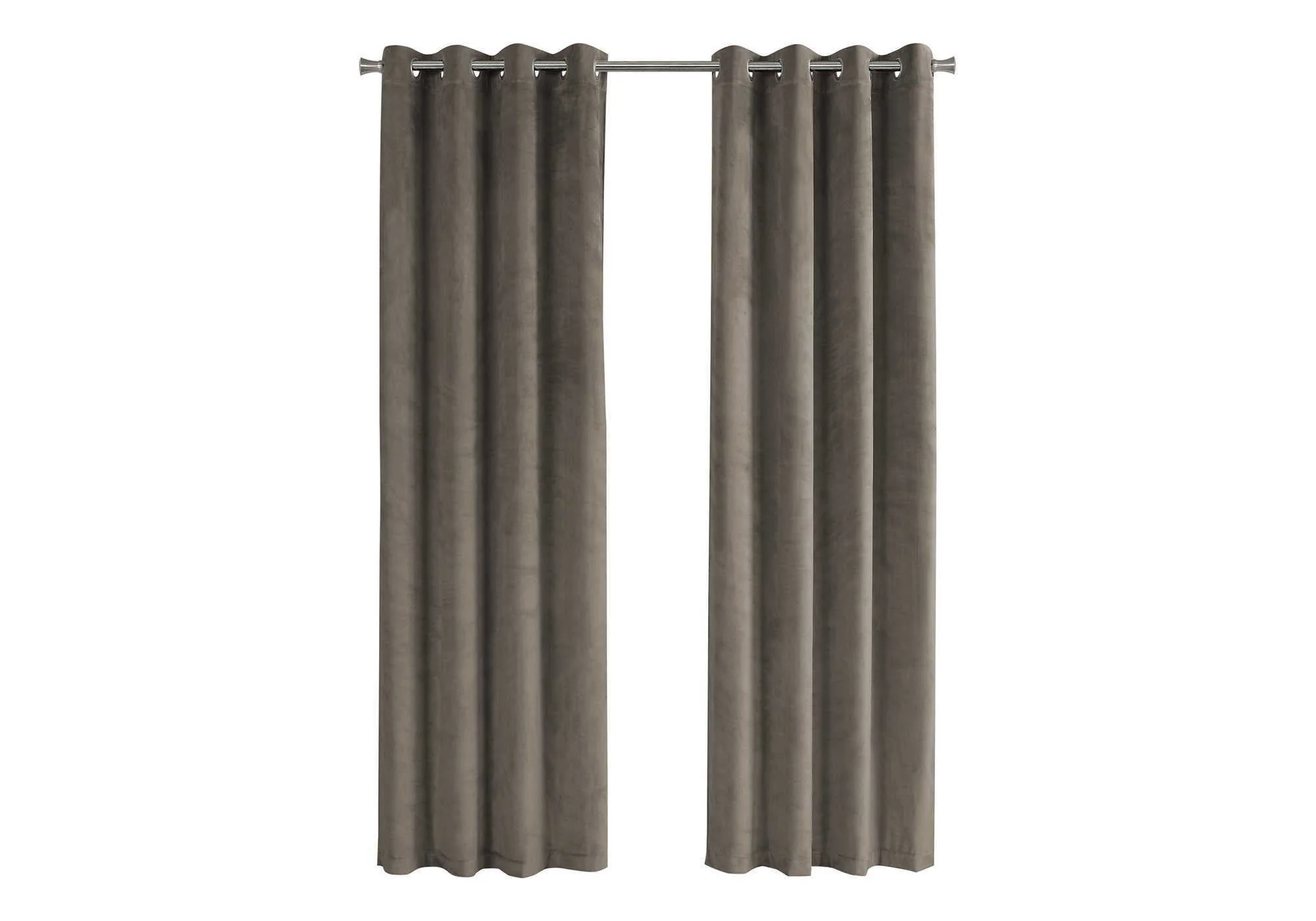 2 Pieces Set Room Darkening Curtain Panels with Grommet - Contemporary Style - Image 32