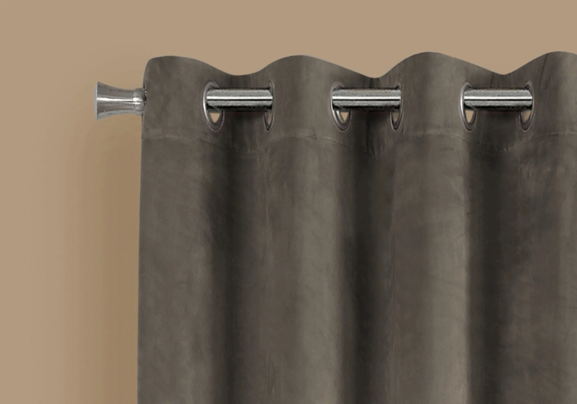 2 Pieces Set Room Darkening Curtain Panels with Grommet - Contemporary Style - Image 38