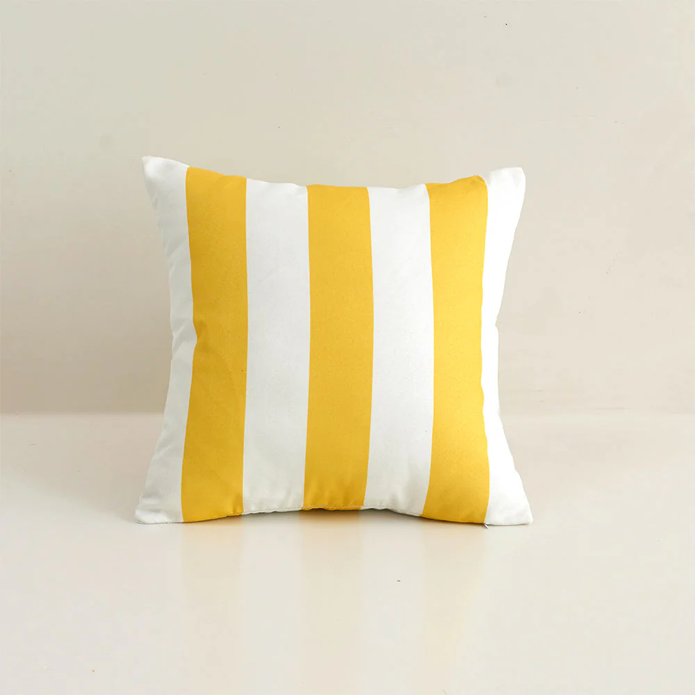 2 size options Stripes/Waving Outdoor Waterproof Pillow (With Insert) waterproof outdoor throw pillow, great for your outdoor furniture - Image 13