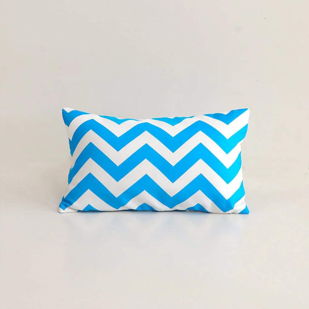2 size options Stripes/Waving Outdoor Waterproof Pillow (With Insert) waterproof outdoor throw pillow, great for your outdoor furniture - Image 15
