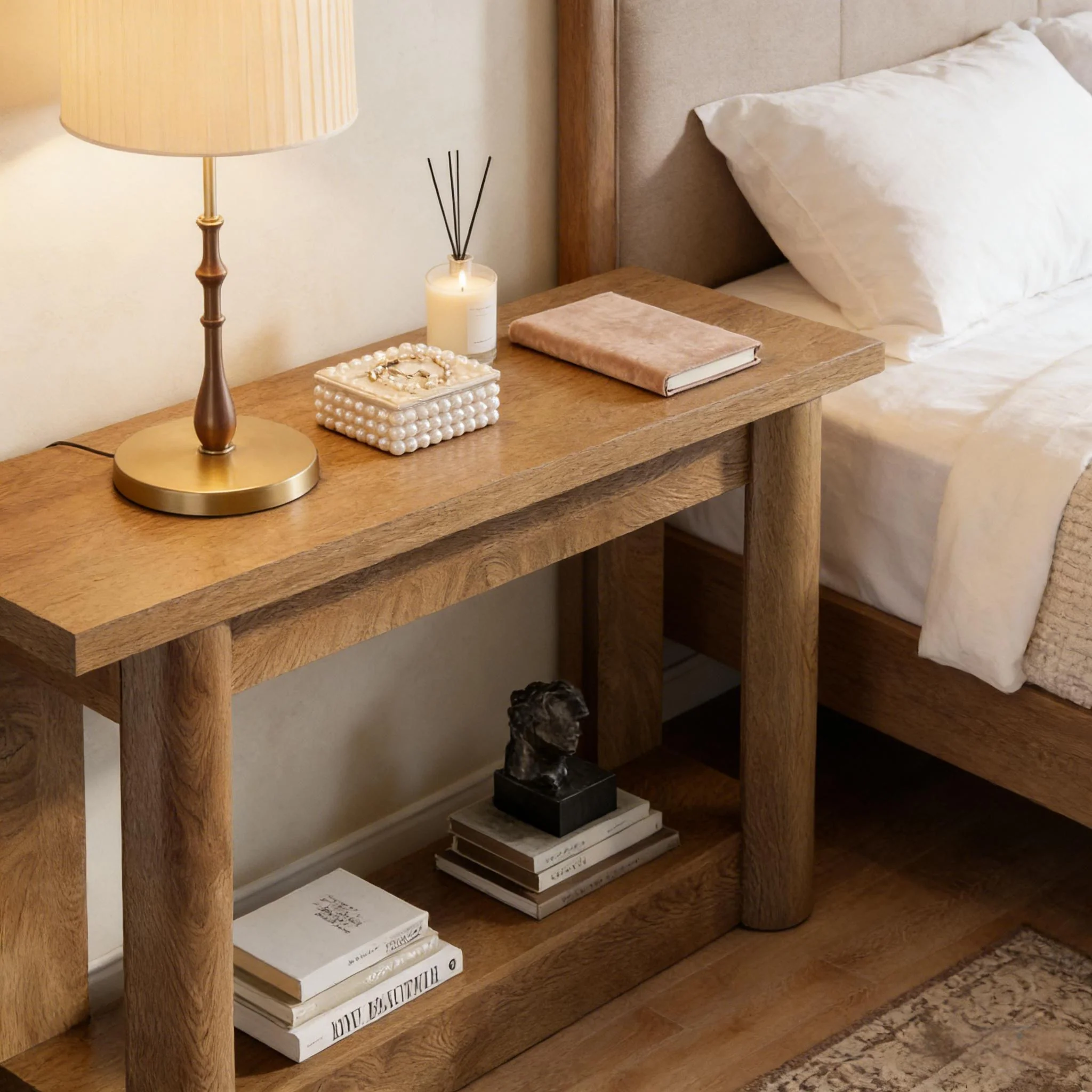 2-Tier Foyer Table, Entryway Sofa Table, Console Table - Image 5