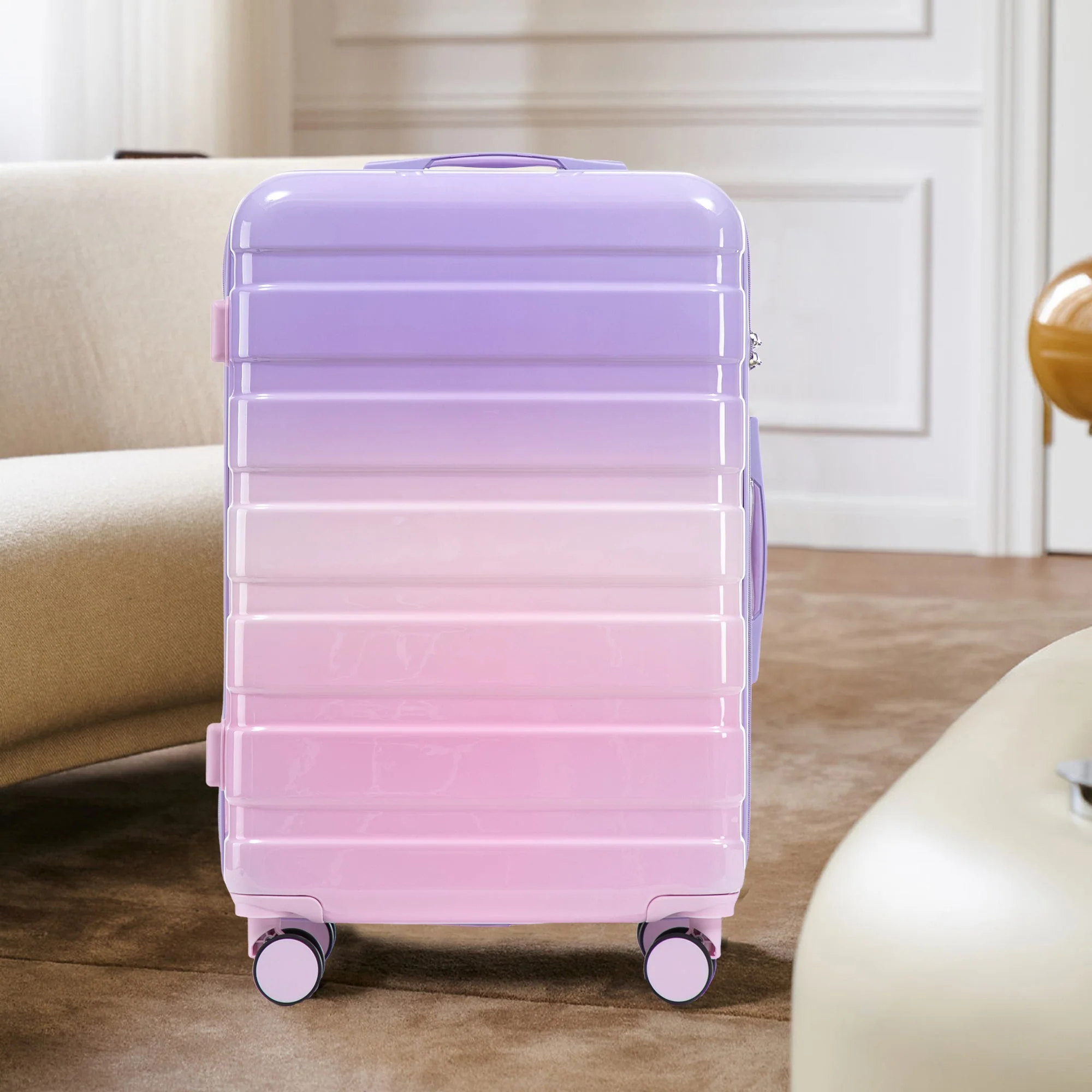 20'/24'/28' 3-Piece PC Spinner Wheel Luggage Set - Image 10