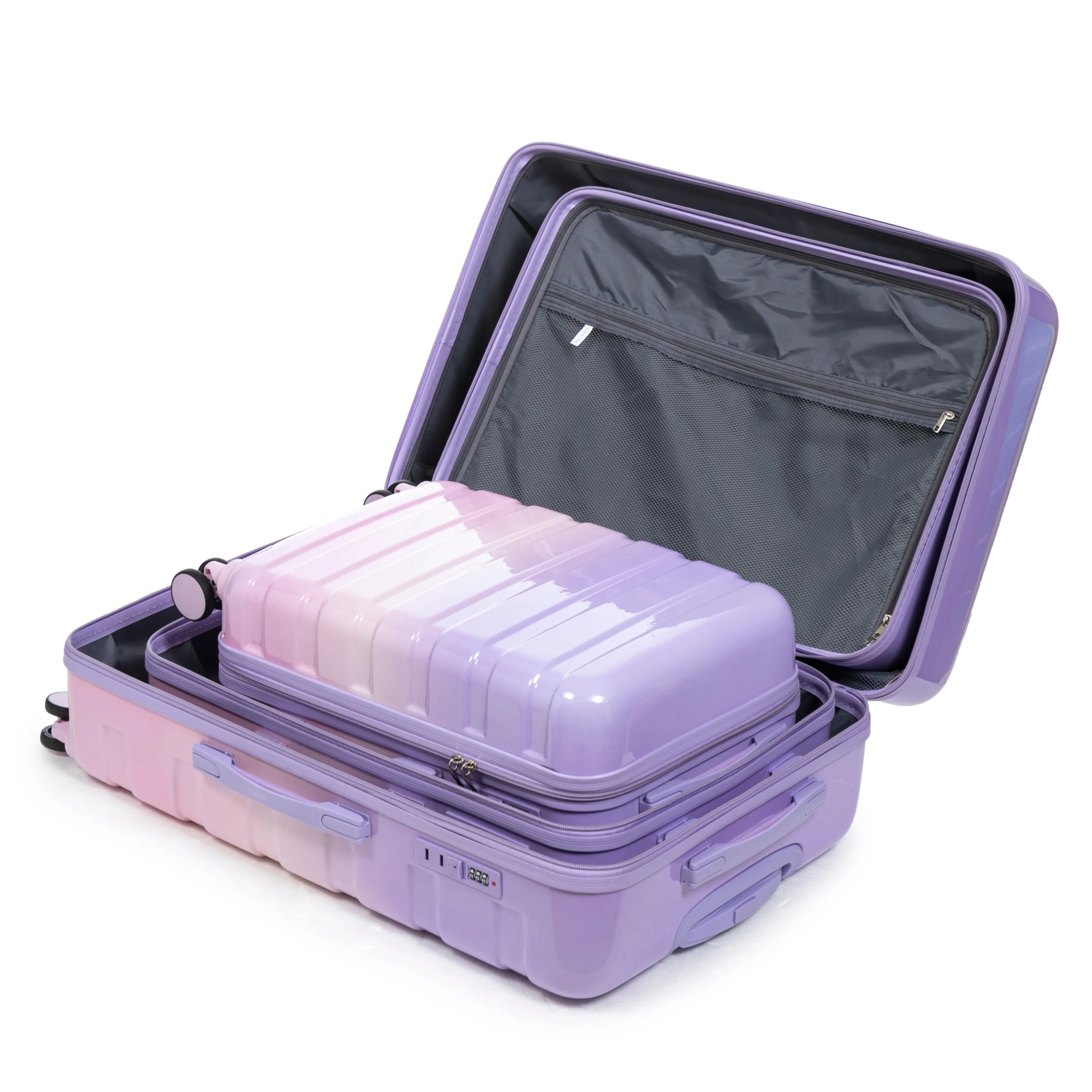 20'/24'/28' 3-Piece PC Spinner Wheel Luggage Set - Image 19
