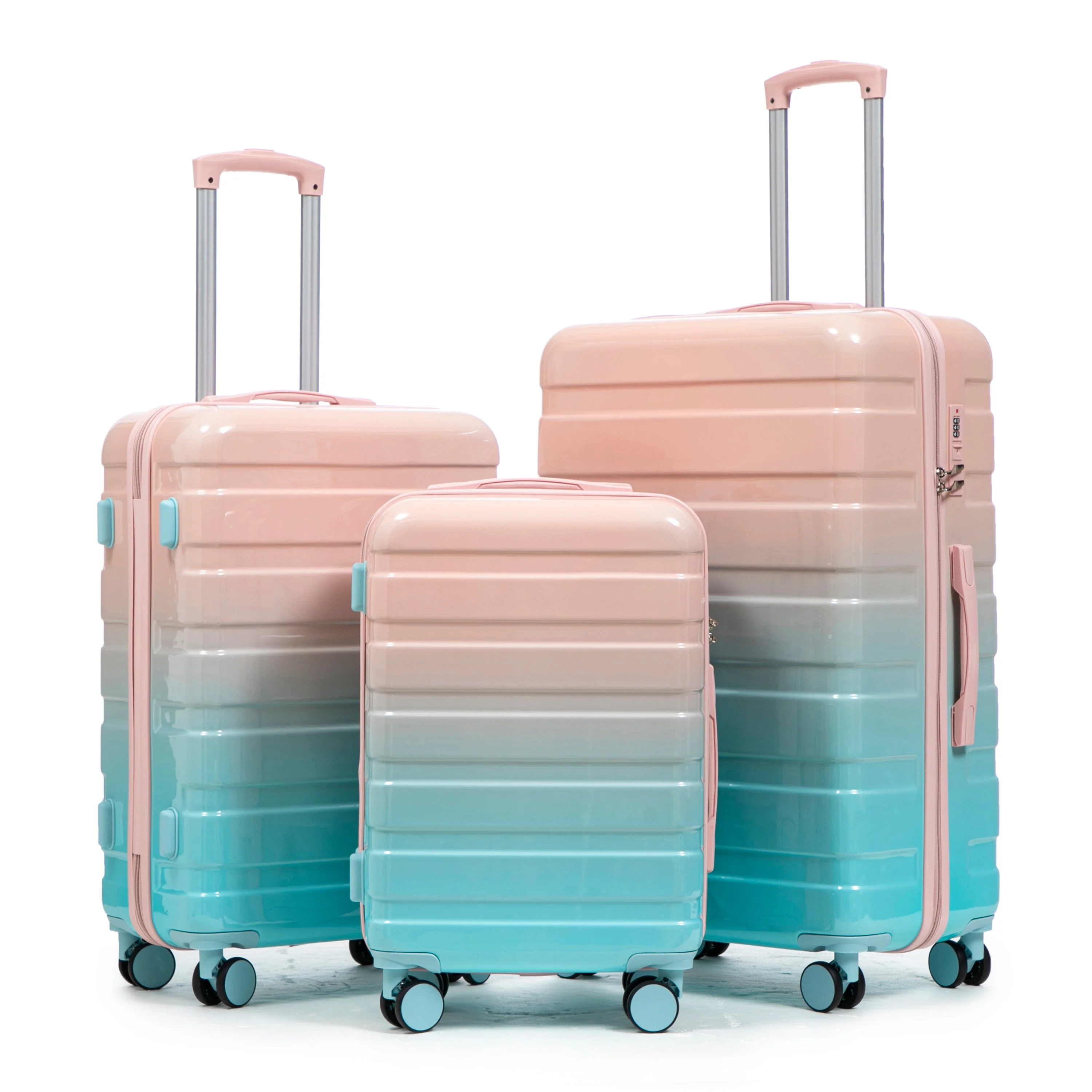 20'/24'/28' 3-Piece PC Spinner Wheel Luggage Set with Combination Lock - Image 21