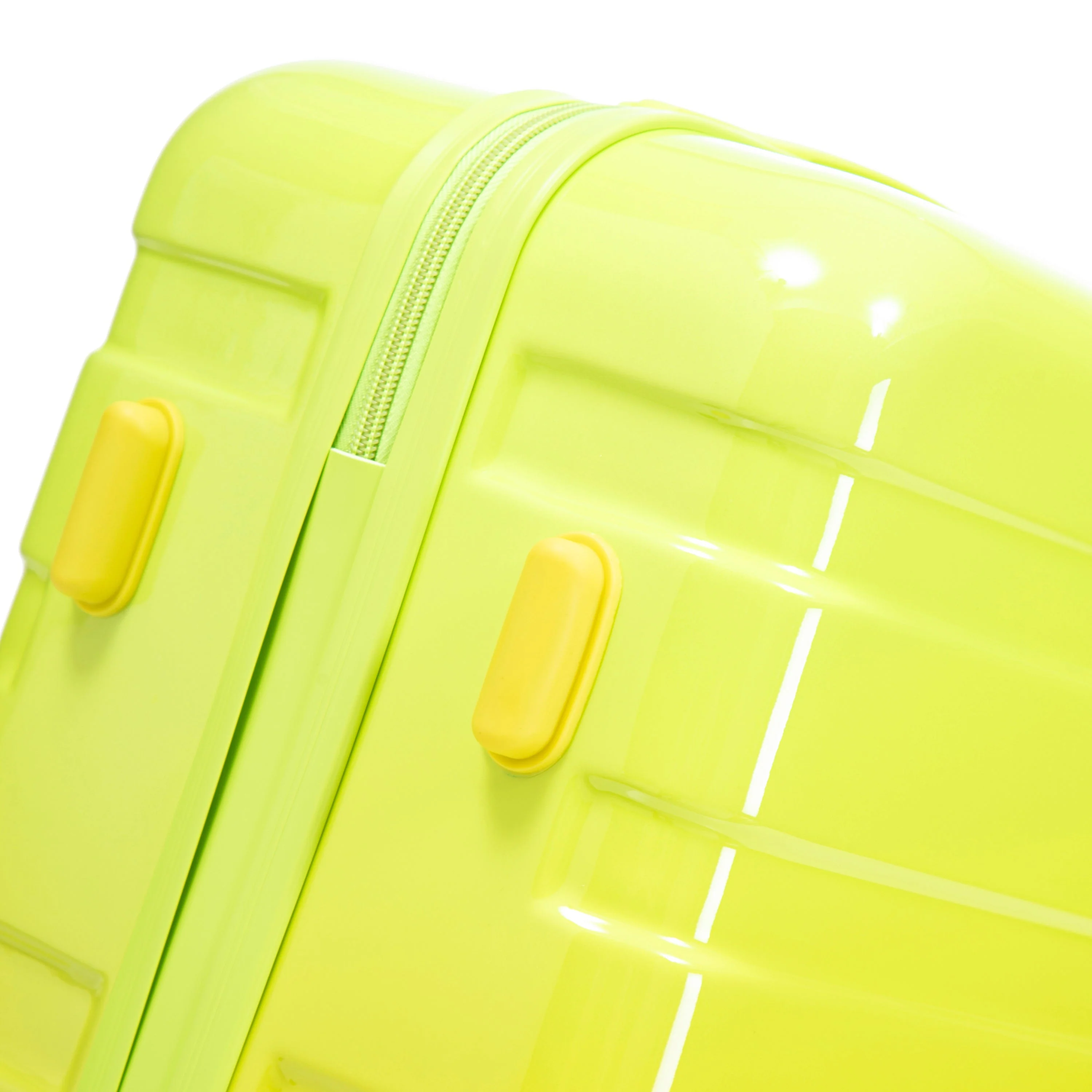 20'/24'/28' 3-Piece PC Spinner Wheel Luggage Set (Yellow+Green) - Image 16