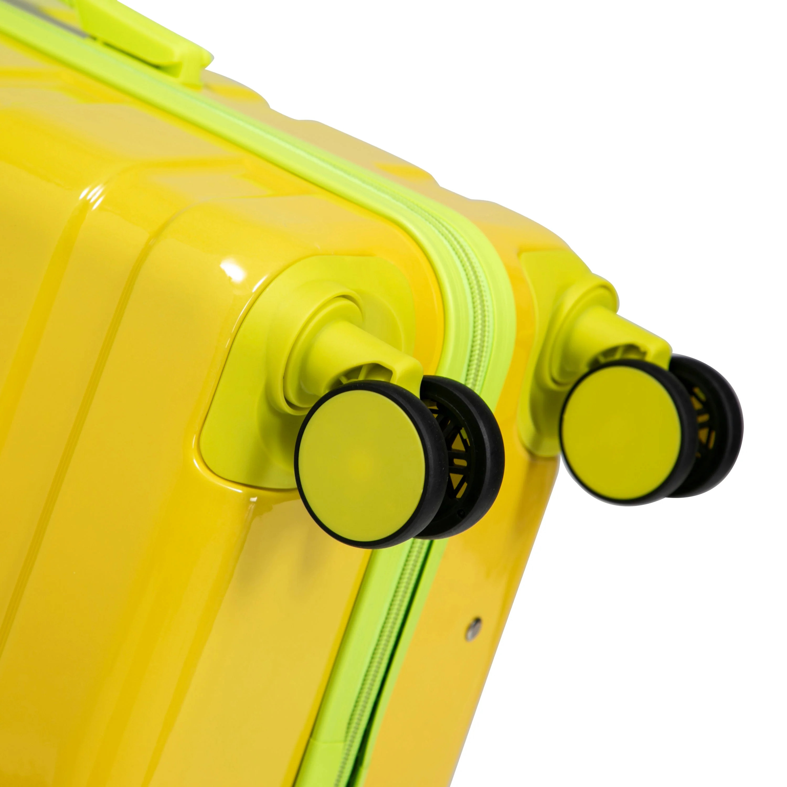 20'/24'/28' 3-Piece PC Spinner Wheel Luggage Set (Yellow+Green) - Image 17
