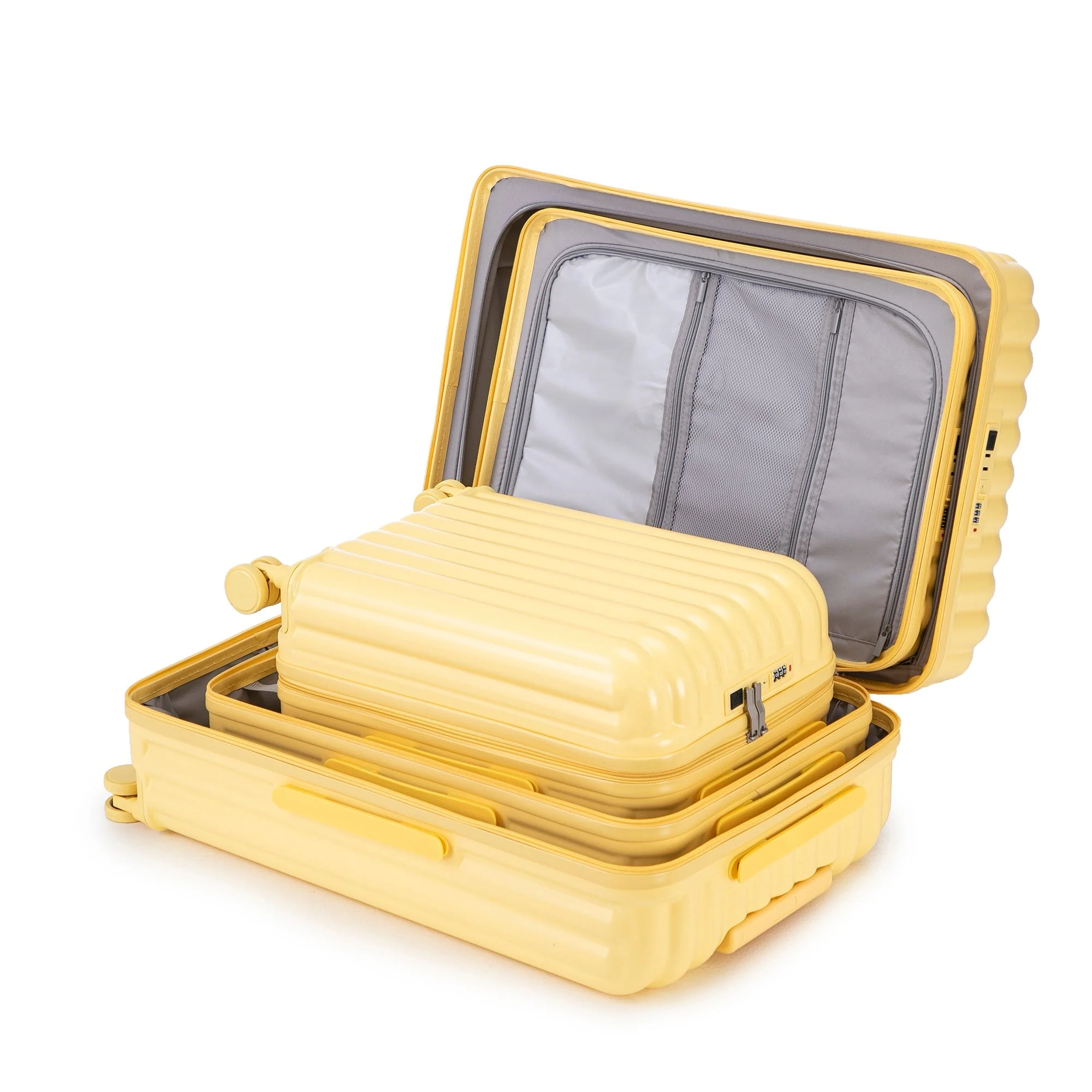 20'/24'/28' ABS Spinner Wheel Luggage Set with USB Port & Cup Holder - Image 20