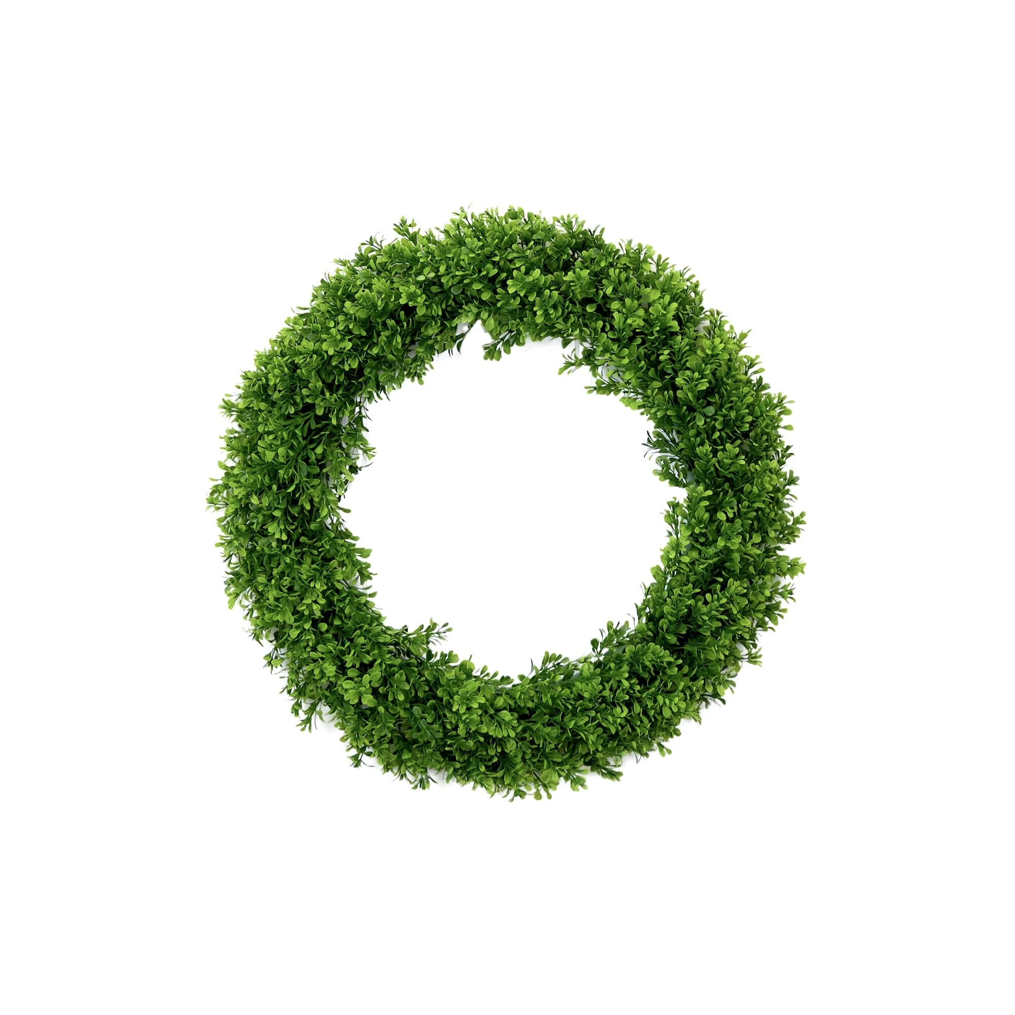 20” Artificial Boxwood Wreath - Image 4