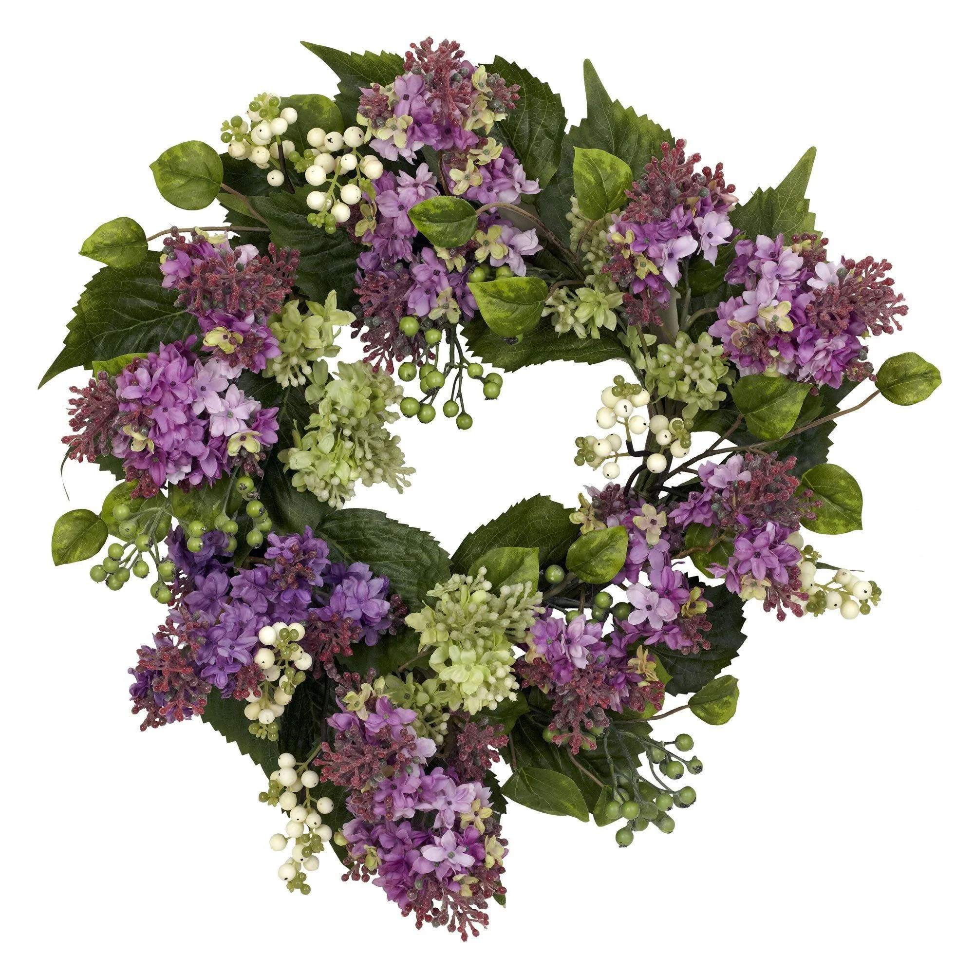 20" Hanel Lilac Wreath - Image 3