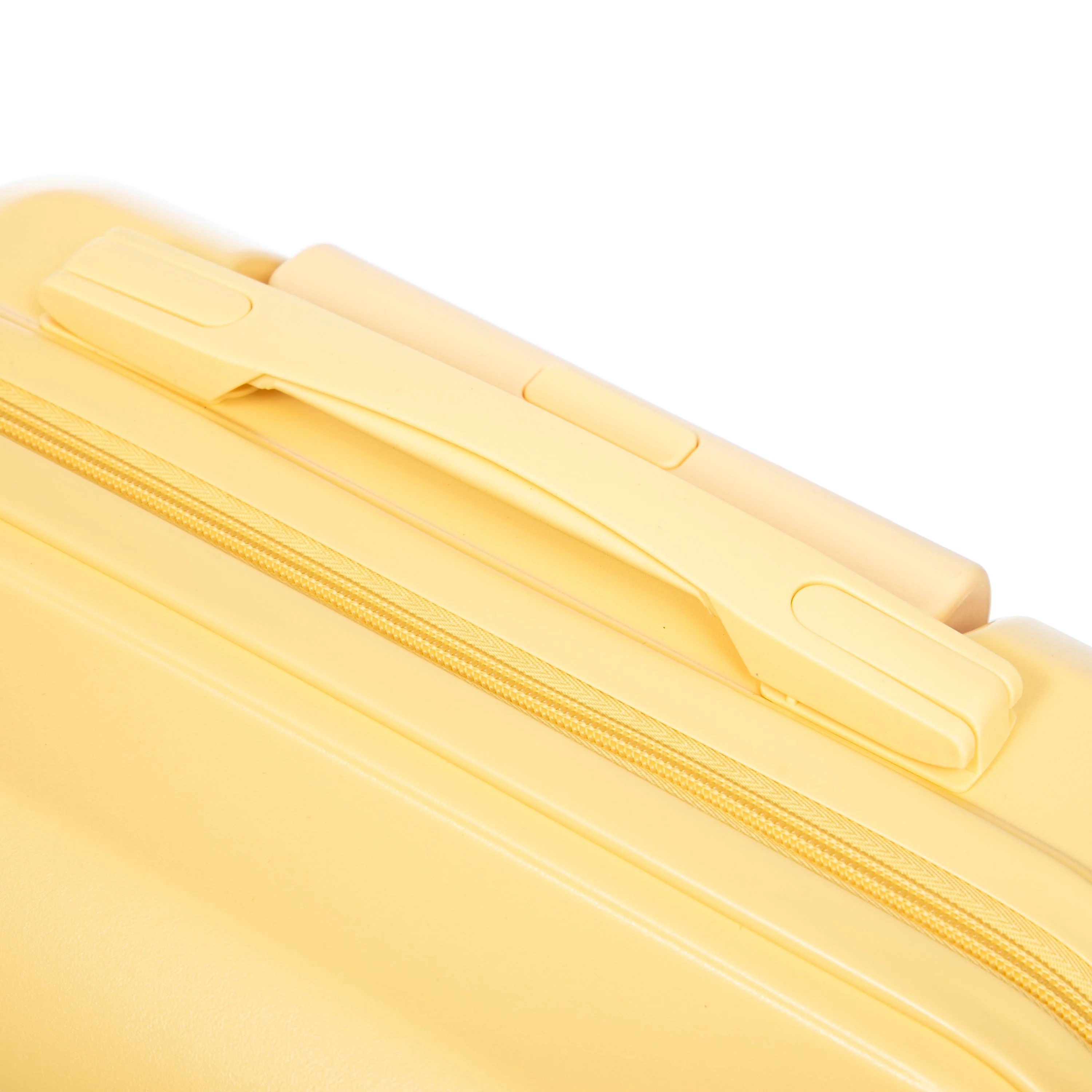 20 Inch ABS Hard Shell Travel Checked Luggage - Yellow - Image 18