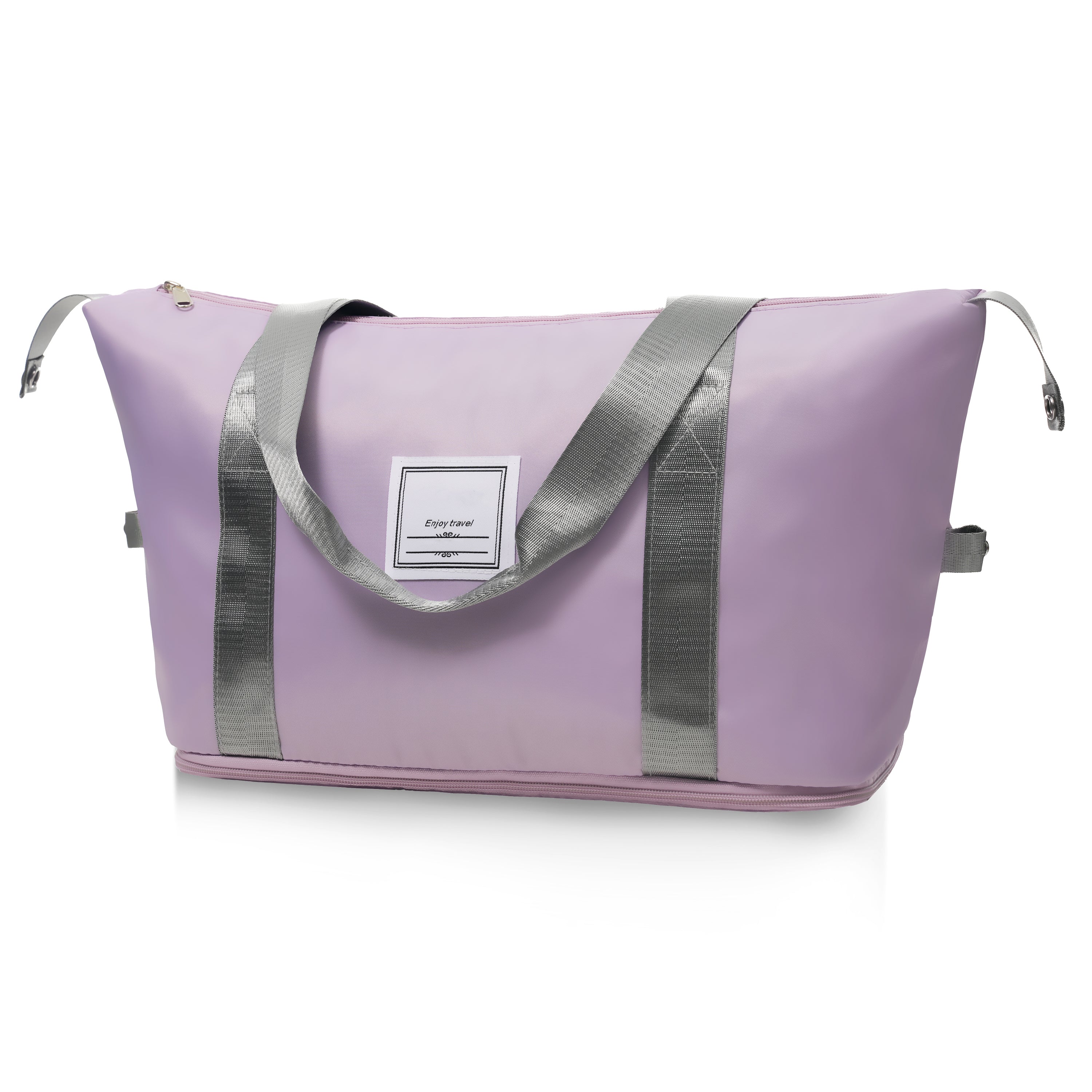 20-Inch Carry-On Suitcase with Dual Wheels and Water Bottle Holder - Image 12