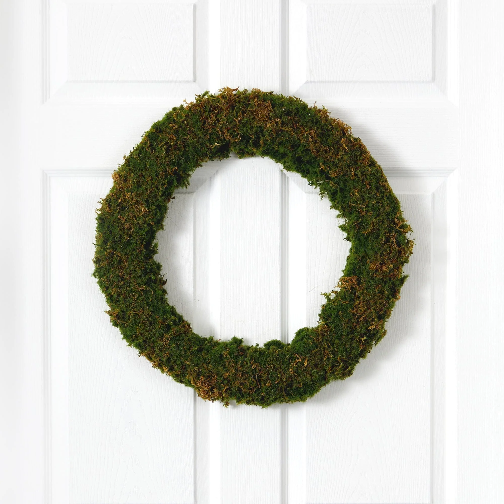20” Moss Artificial Wreath - Image 2