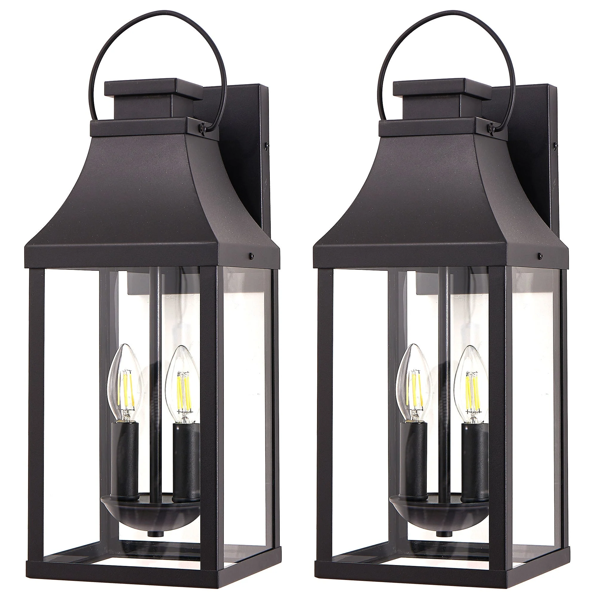 20" Outdoor Wall Light 2-Pack - Image 9