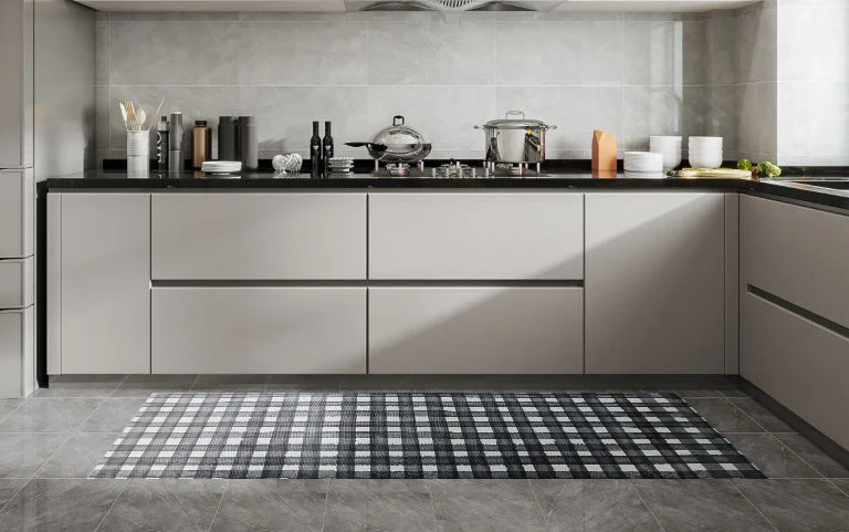 20" x 55" Anti-Fatigue Kitchen Runner Mat (Buffalo Check) - Image 3