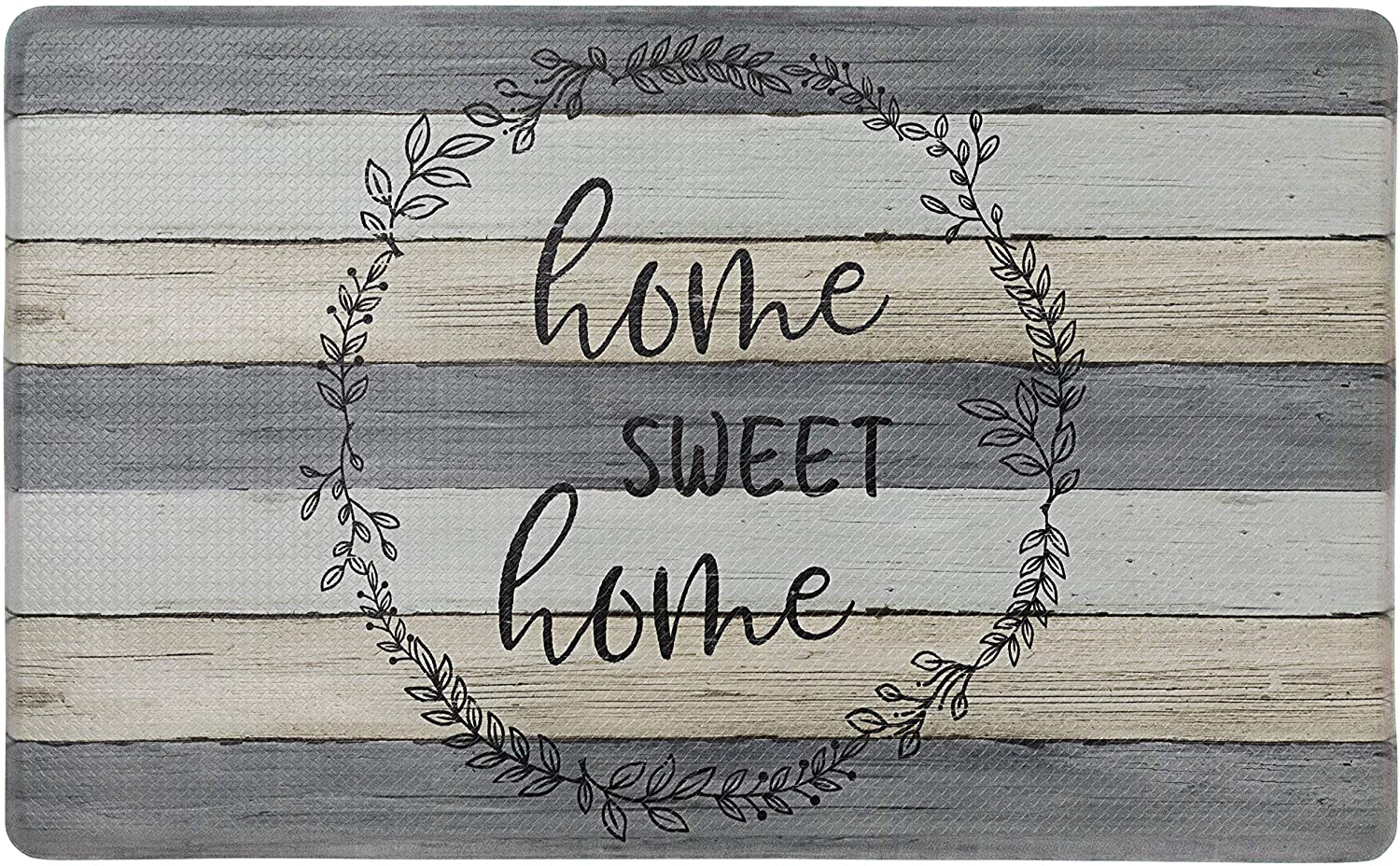 20" x 55" Anti-Fatigue Memory Foam Kitchen Runner Mat Home Sweet Home - Image 4