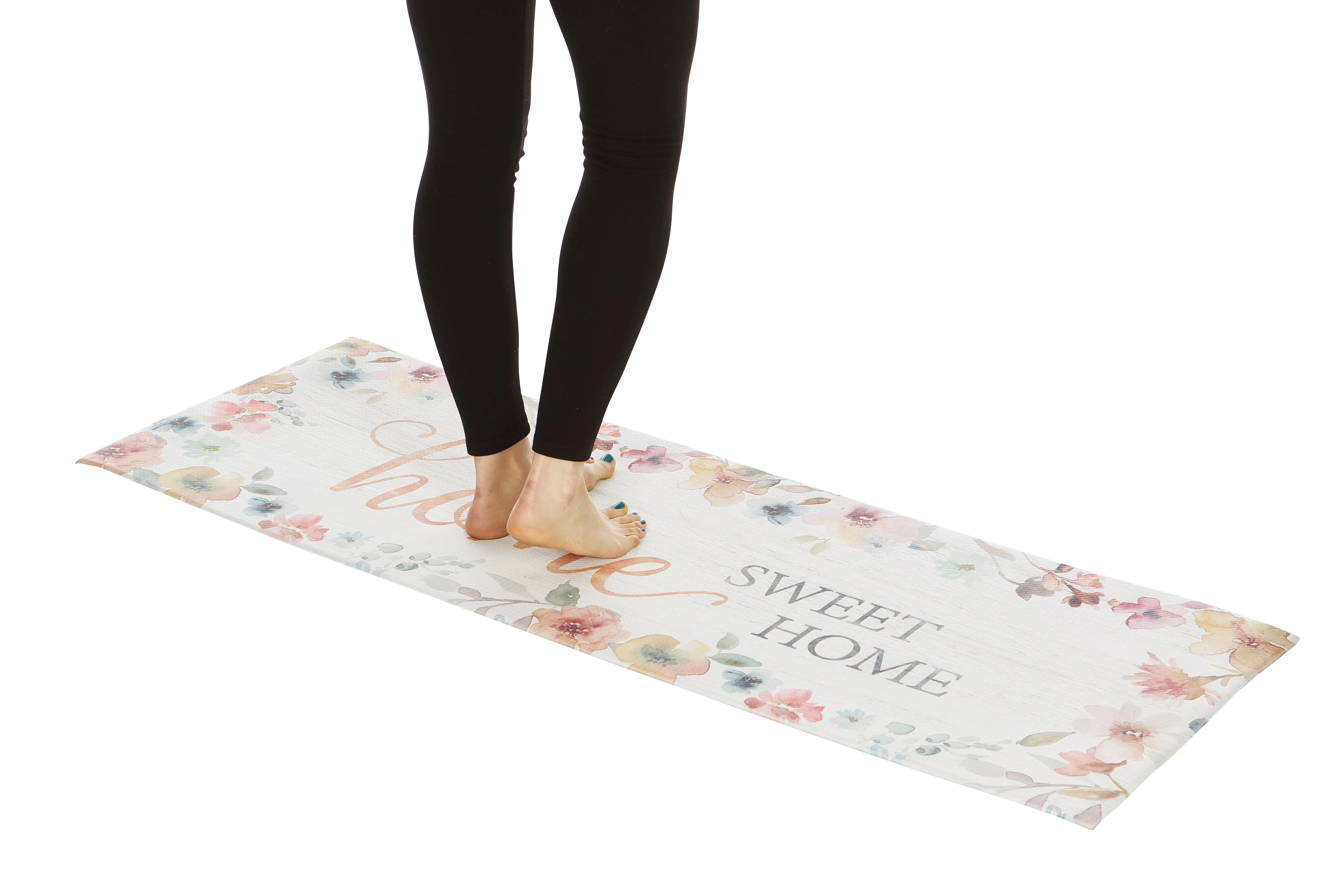 20" x 55" Chic Anti-Fatigue Memory Foam Kitchen Runner Mat - Image 2