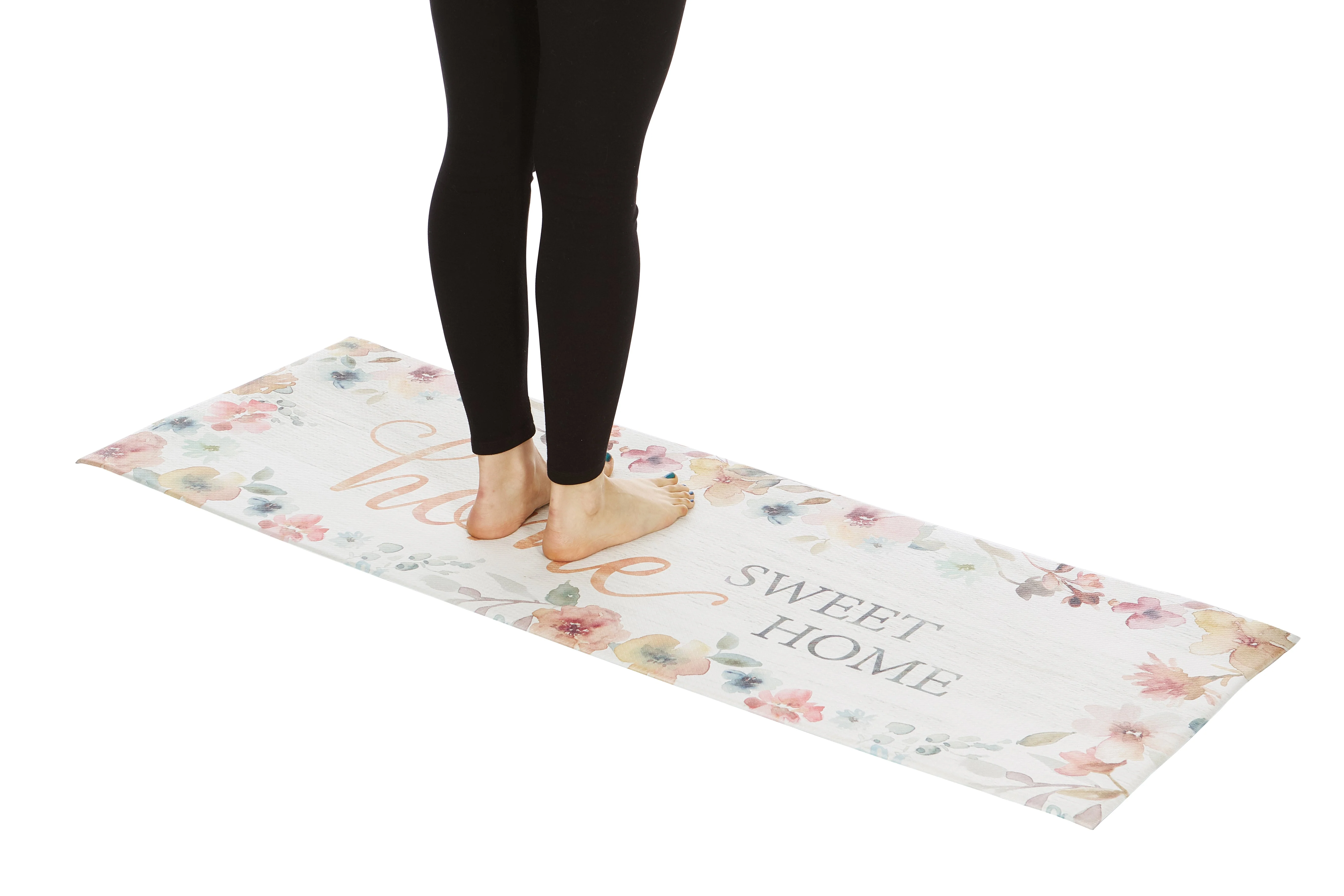 20" x 55" Chic Anti-Fatigue Memory Foam Kitchen Runner Mat - Image 4