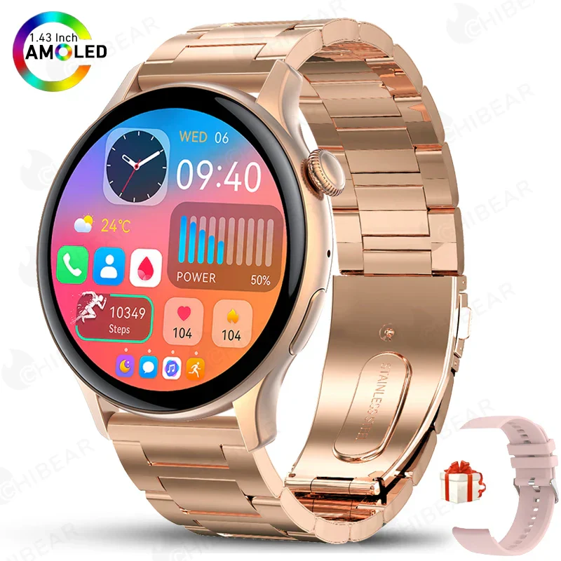 2025 AMOLED Smartwatch for Women Health Monitor AI Voice Bluetooth Call Watch - Image 10