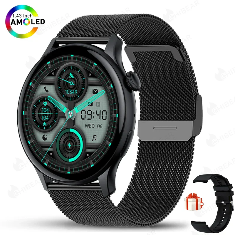2025 AMOLED Smartwatch for Women Health Monitor AI Voice Bluetooth Call Watch - Image 11
