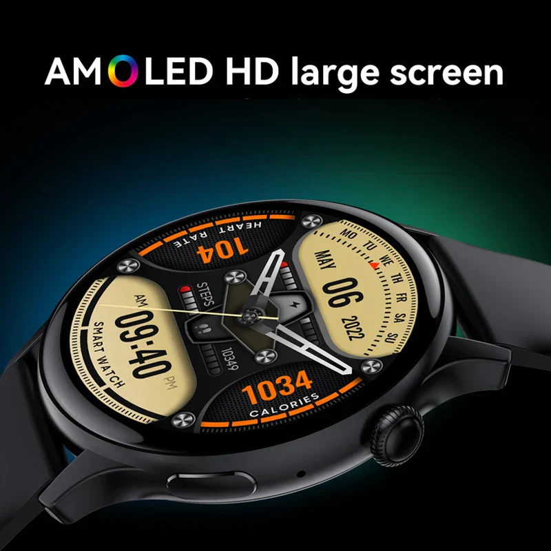 2025 AMOLED Smartwatch for Women Health Monitor AI Voice Bluetooth Call Watch - Image 3