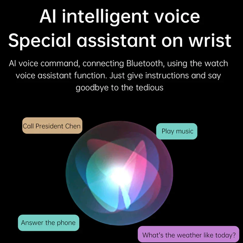 2025 AMOLED Smartwatch for Women Health Monitor AI Voice Bluetooth Call Watch - Image 6