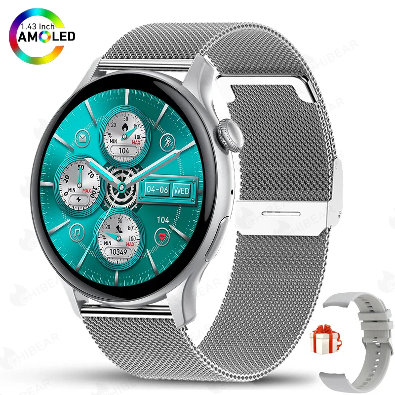 2025 AMOLED Smartwatch for Women Health Monitor AI Voice Bluetooth Call Watch - Image 7