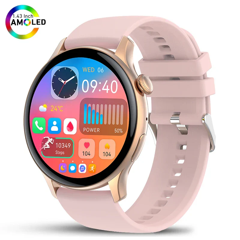 2025 AMOLED Smartwatch for Women Health Monitor AI Voice Bluetooth Call Watch - Image 8