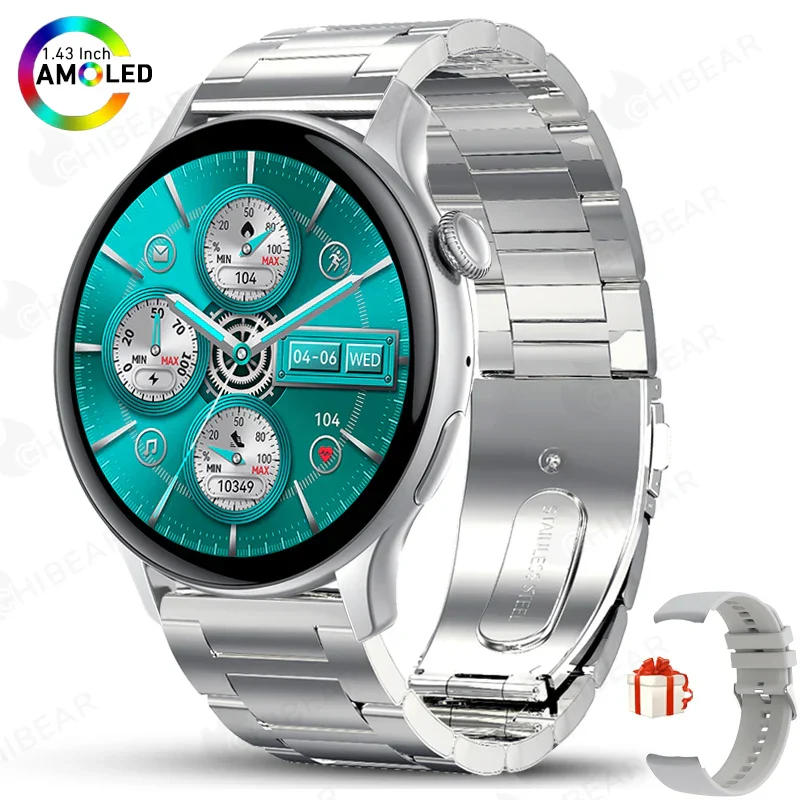 2025 AMOLED Smartwatch for Women Health Monitor AI Voice Bluetooth Call Watch - Image 9