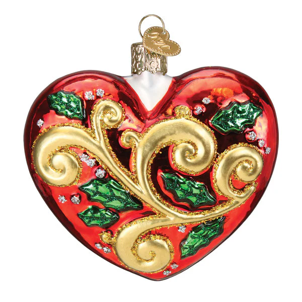 2025 First Christmas Heart Ornament - Image 3