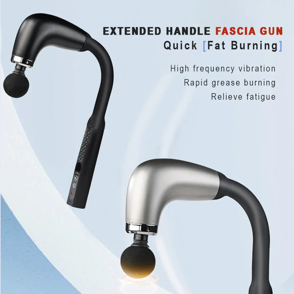 2025 Smart Fascia Massage Gun Electric Muscle Massager Handheld Back Hammer Tool - Image 3