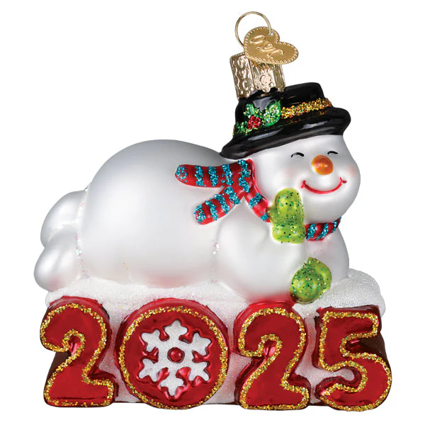 2025 Snowman Ornament by Old World Christmas - Image 2
