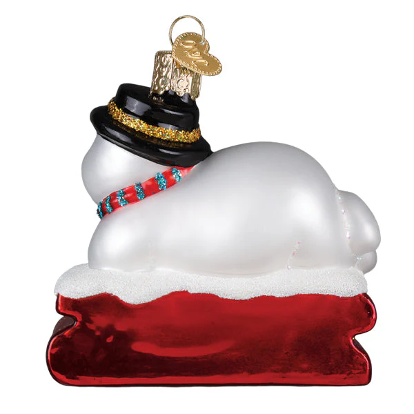 2025 Snowman Ornament by Old World Christmas - Image 3