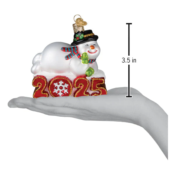 2025 Snowman Ornament by Old World Christmas - Image 5
