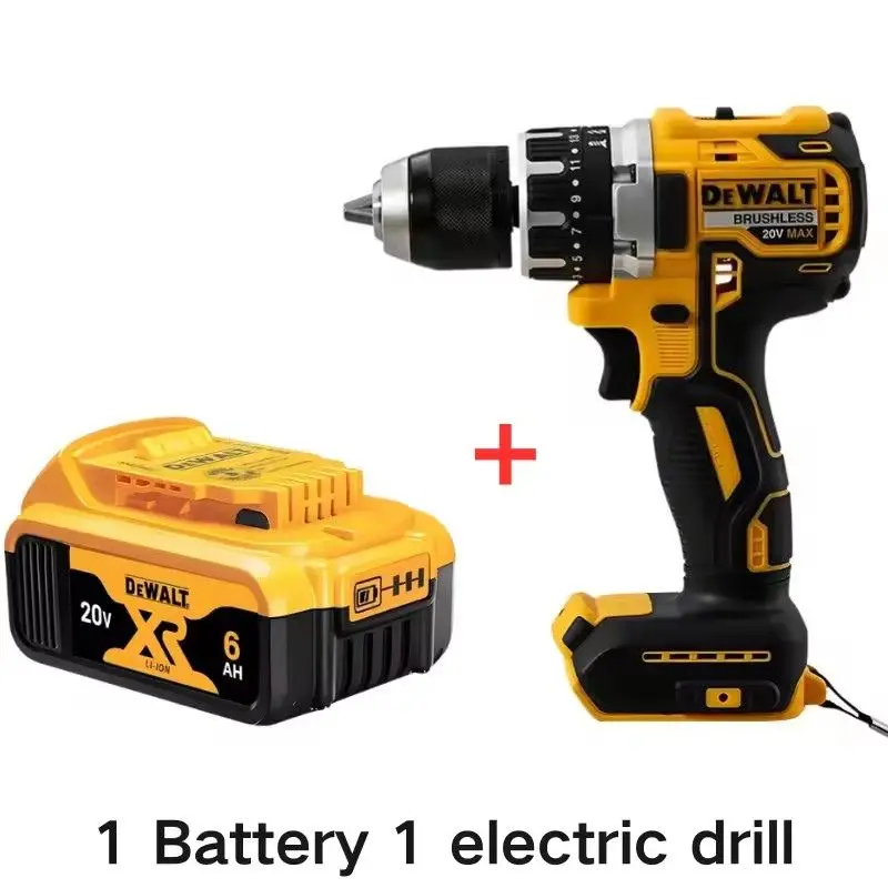 20V Cordless Brushless Impact Drill Rechargeable Power Tool for Home & DIY - Image 10