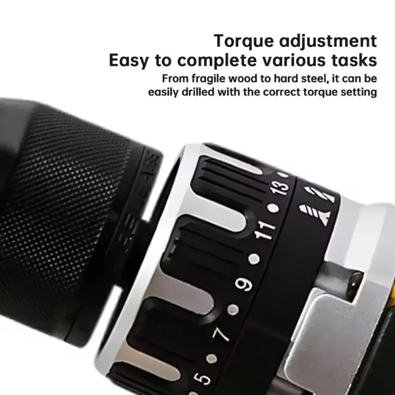 20V Cordless Brushless Impact Drill Rechargeable Power Tool for Home & DIY - Image 5