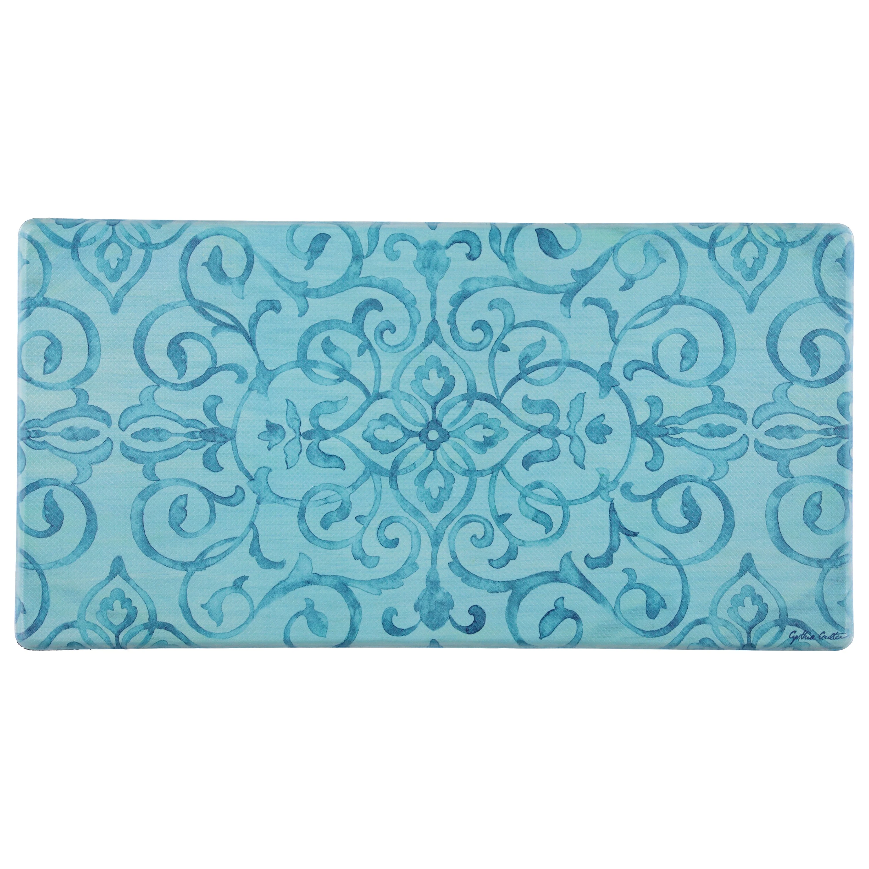20"x39" Anti-Fatigue Embossed Floor Mat (Rustic Medallion) - Image 11
