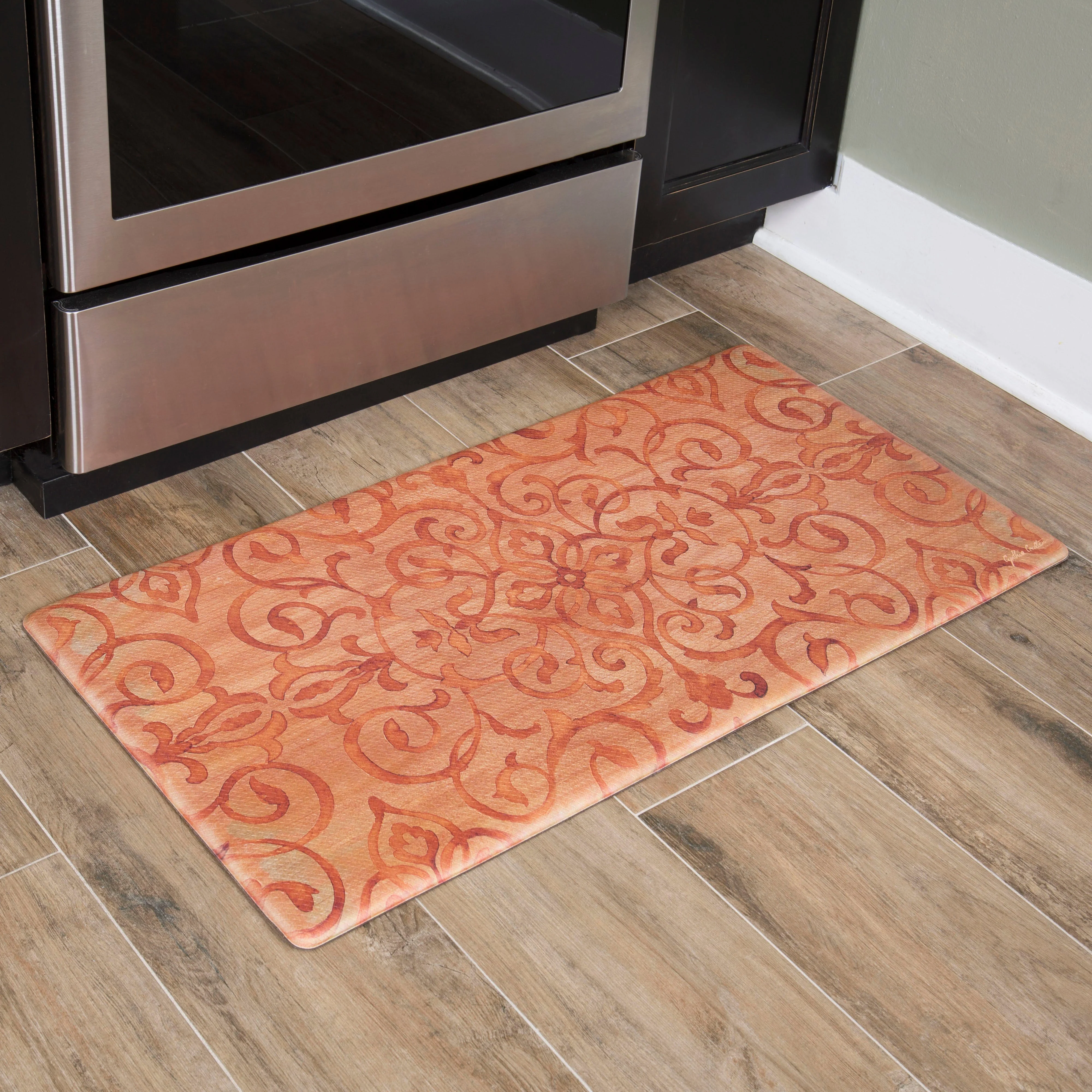 20"x39" Anti-Fatigue Embossed Floor Mat (Rustic Medallion) - Image 2