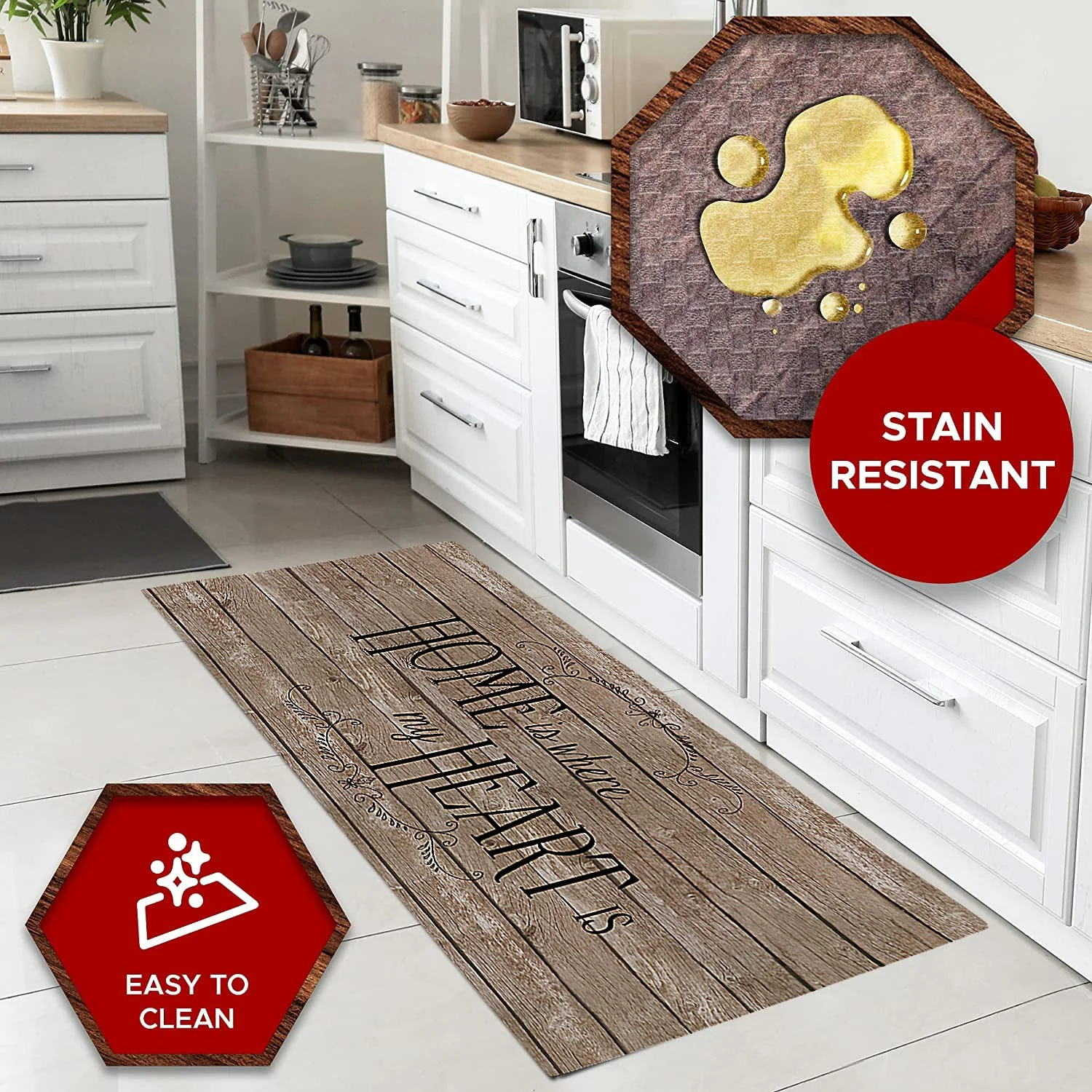 20"x55" Oversized Cushioned Anti-Fatigue Kitchen Runner Mat - Image 8