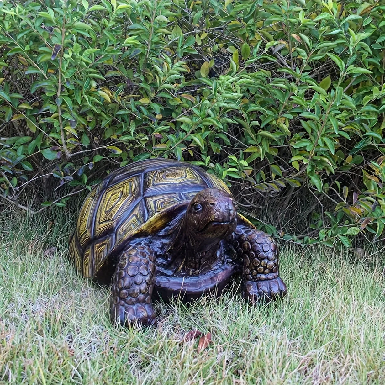 21.3' Large Realistic Resin Turtle Statue - Image 7