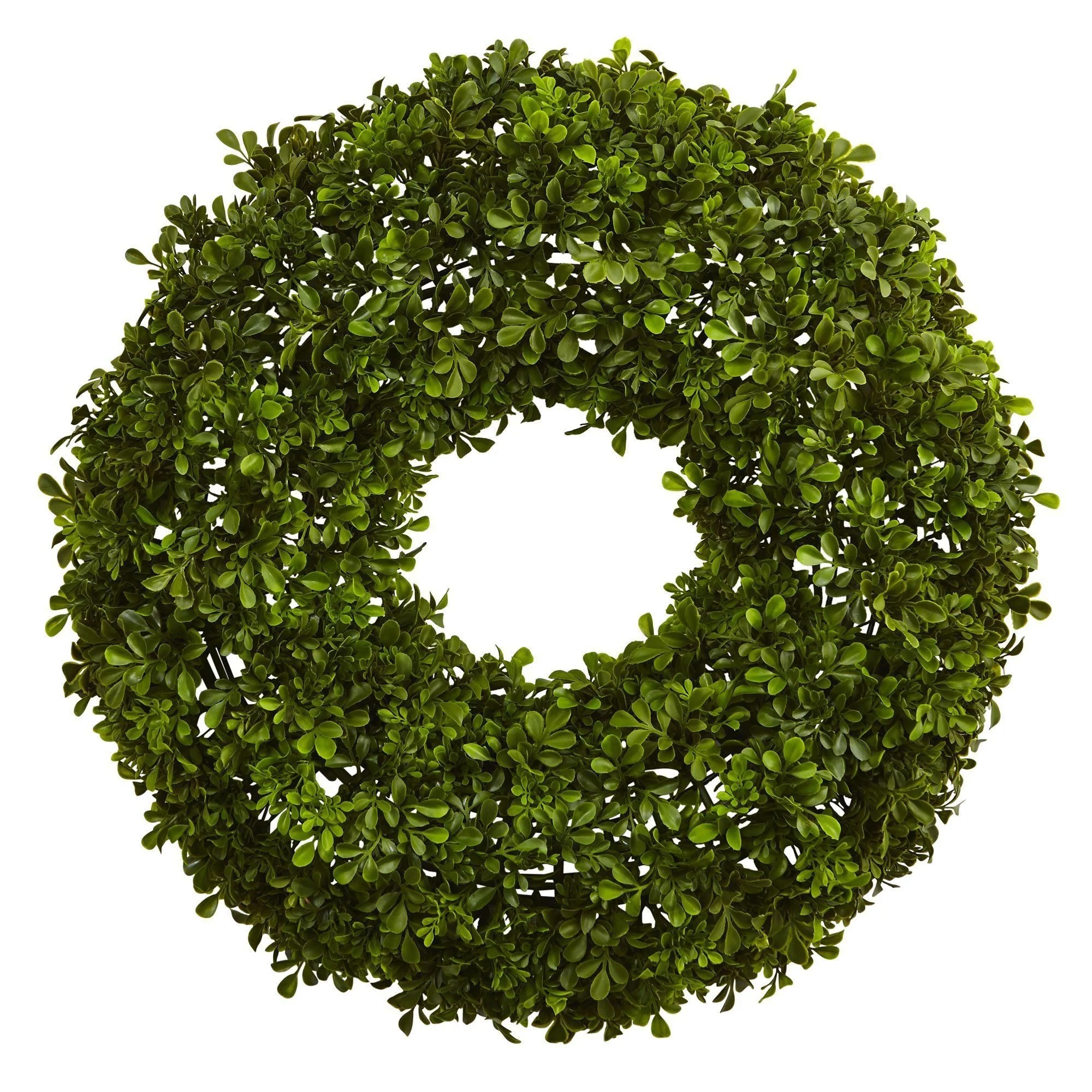 22” Boxwood Wreath - Image 3