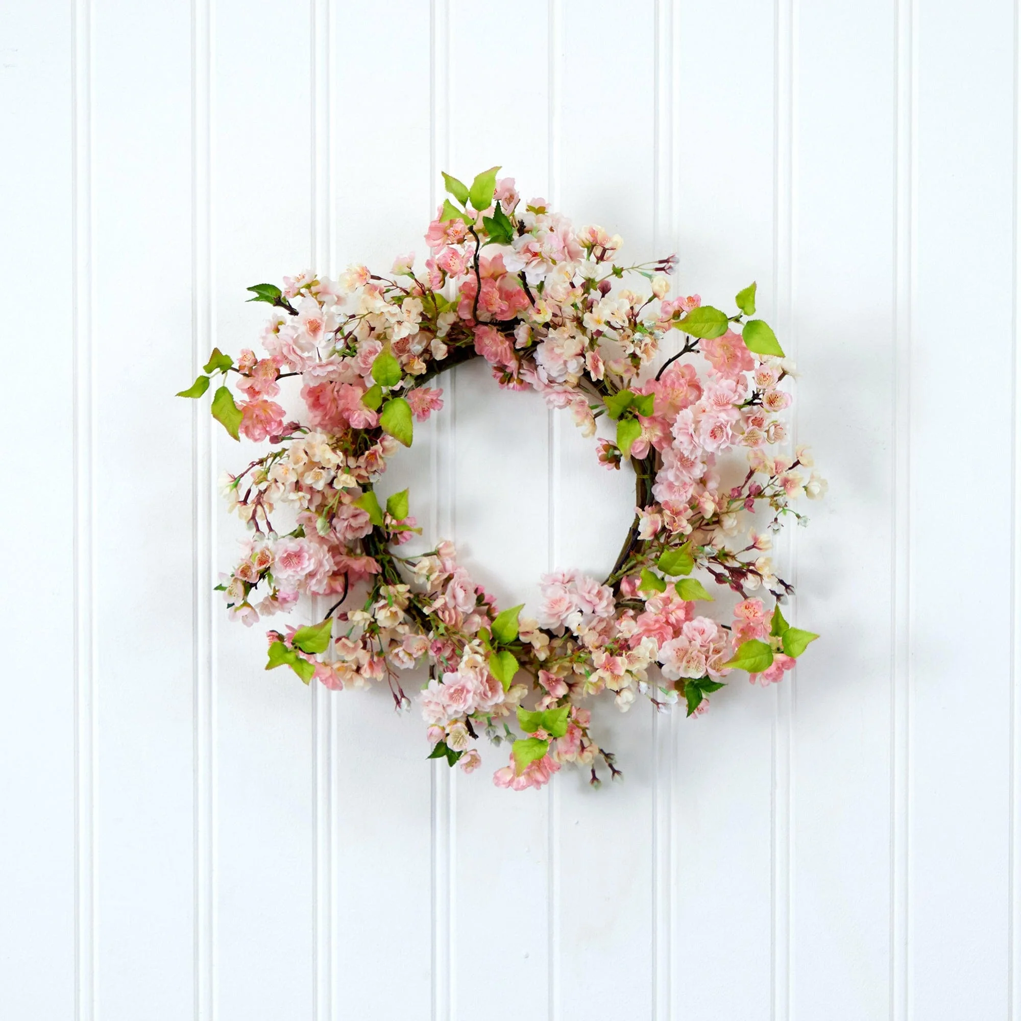 24" Cherry Blossom Wreath - Image 3