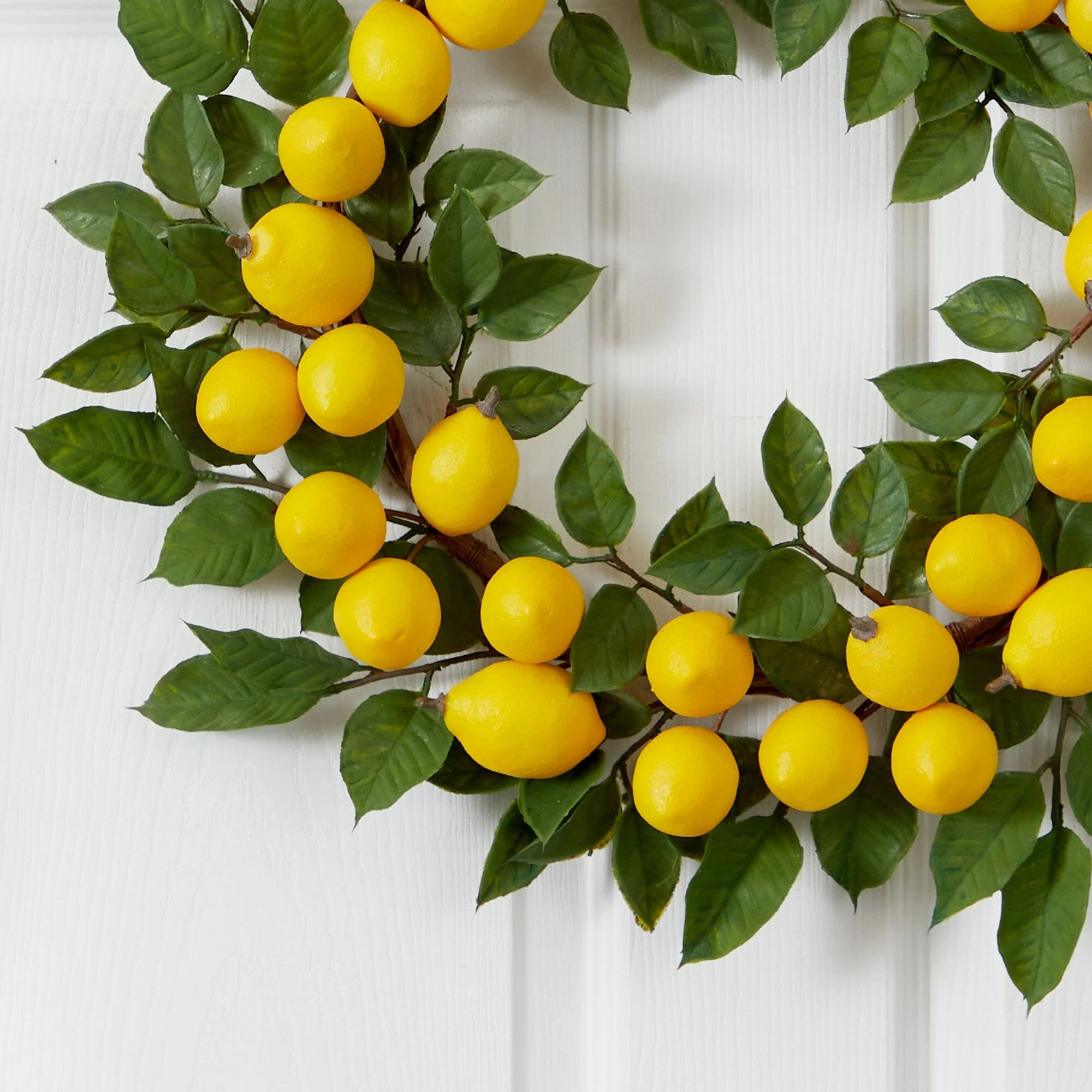 24” Lemon Wreath - Image 2
