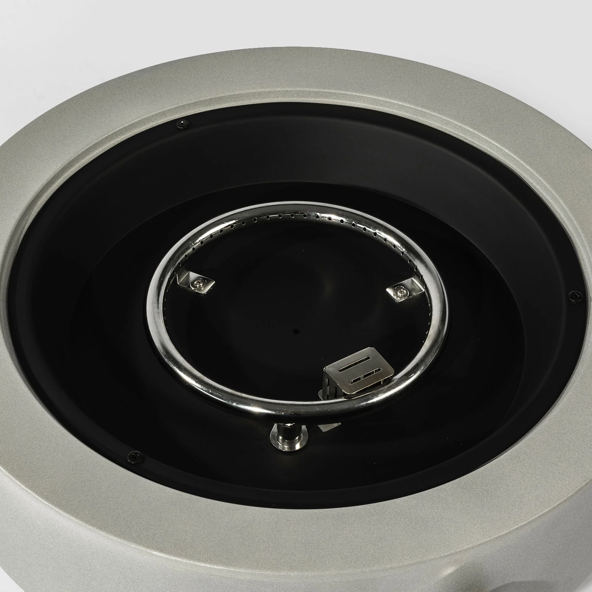 24' Propane Gas Fire Pit Bowl 50000 BTU - Steel Grey Outdoor Fire Pit - Image 5