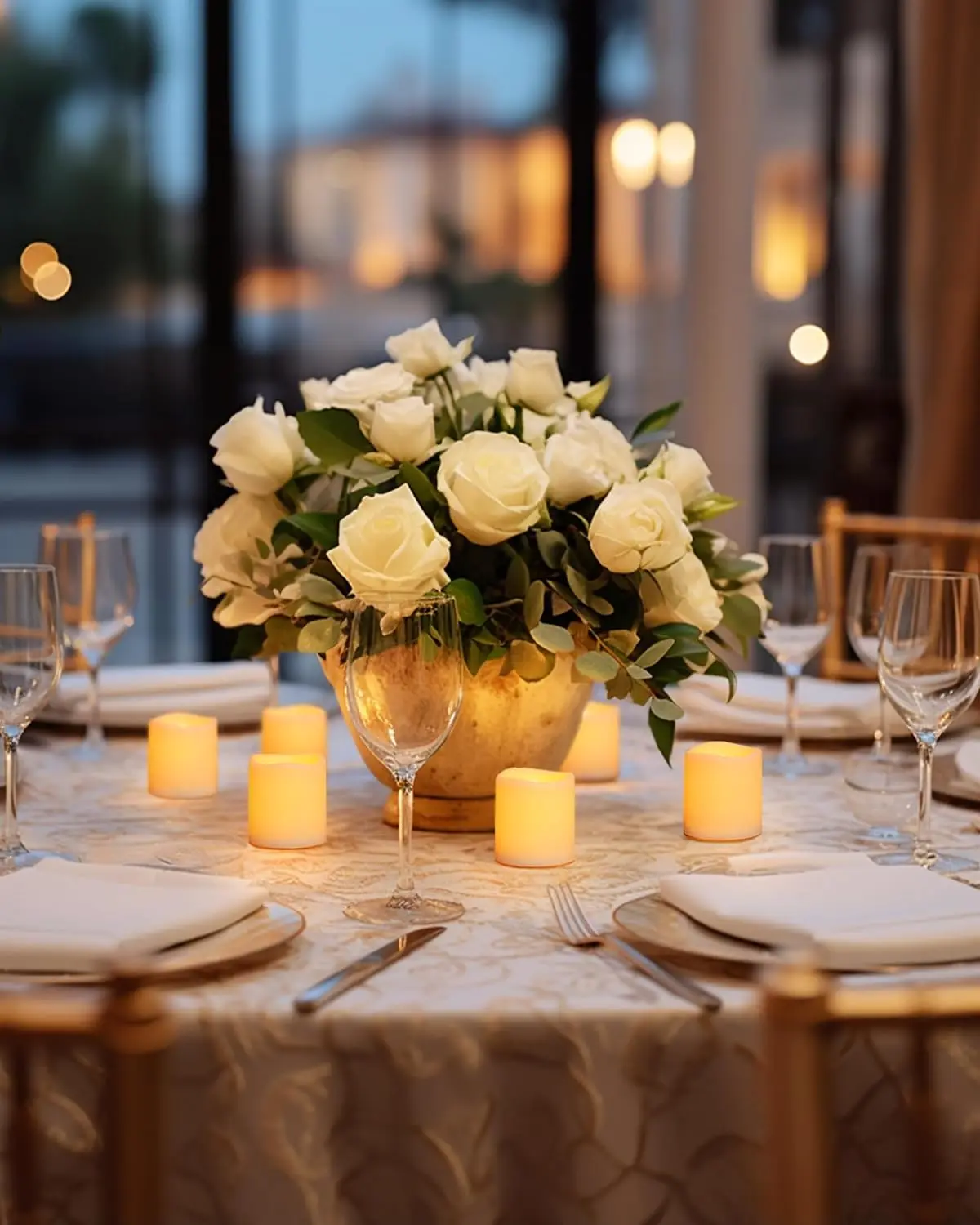 24PCS LED Flameless Tea Light Candles – Battery Operated Wedding & Party Decor - Image 6