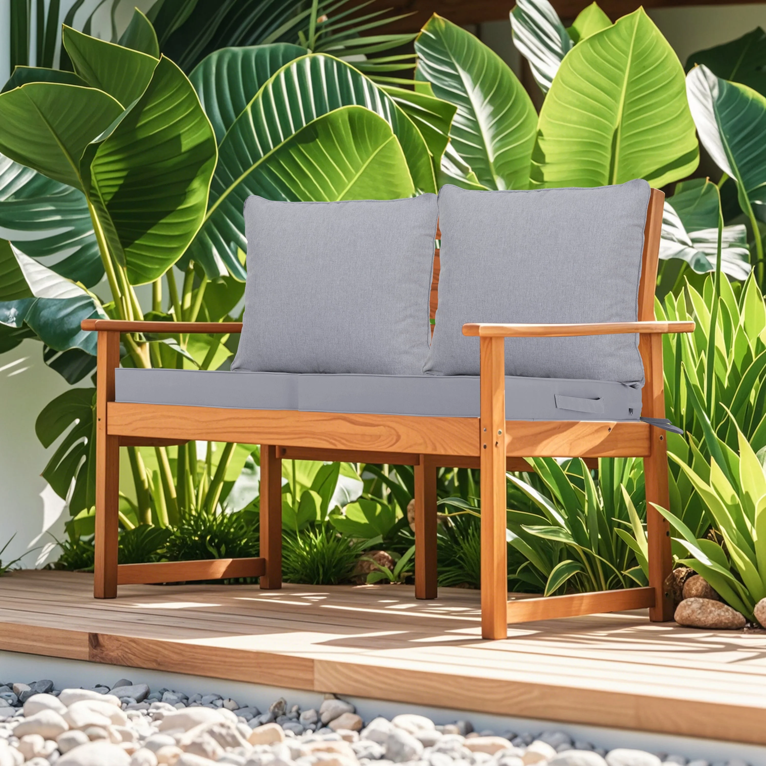 24x24 Inch Outdoor Deep Seat Cushion Set - Image 2