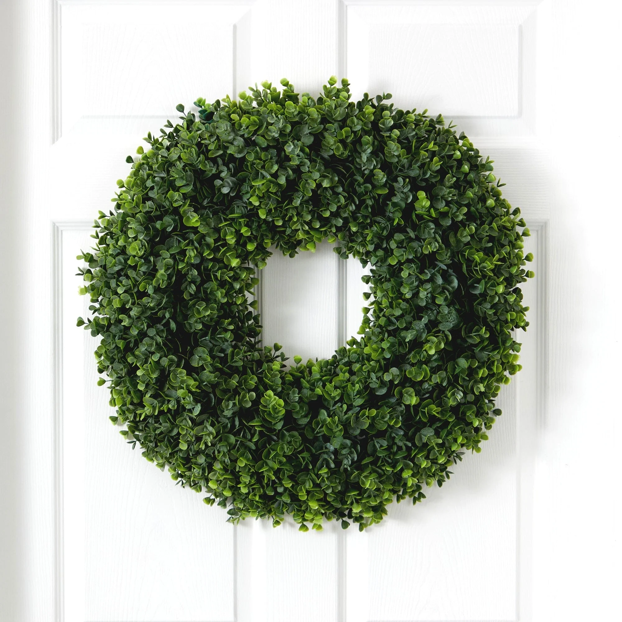 25” Eucalyptus Artificial Wreath - Image 2